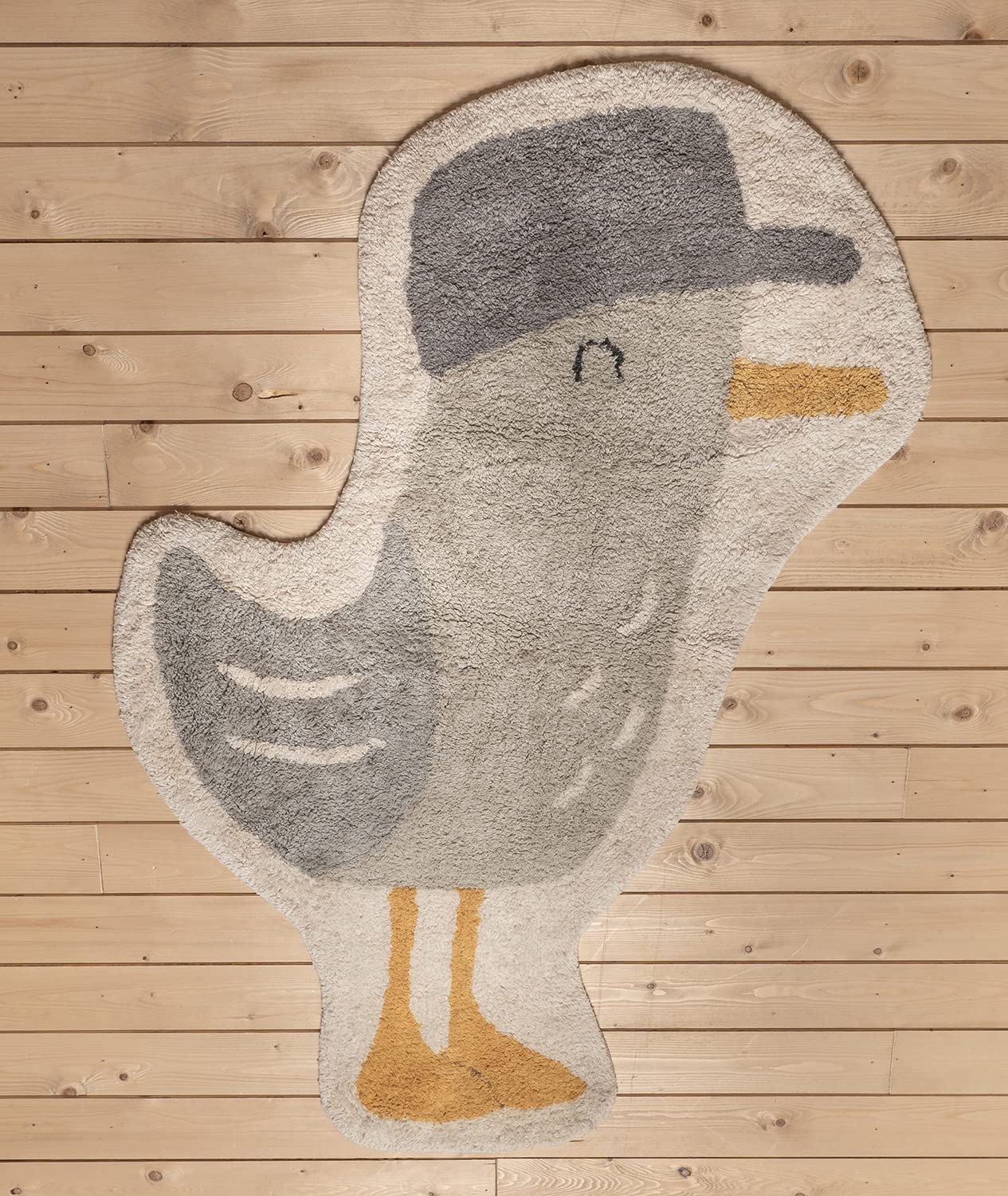 Little Dutch Teppich Kinderzimmer Kinderteppich Möwe (125x80 cm)