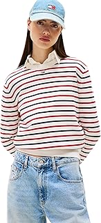 Tommy Jeans Women's Essential Crew Cotton Pullover