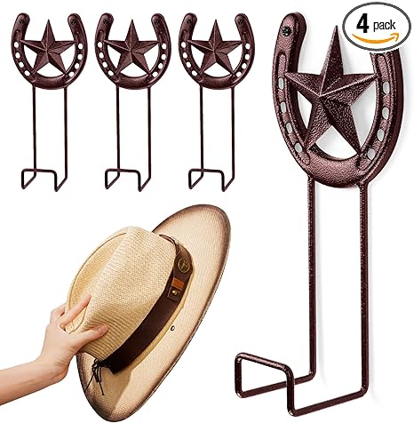 35 Must-Have Items for the Perfect Cowboy Living Room Cowboy Hat Rack Wall Mount