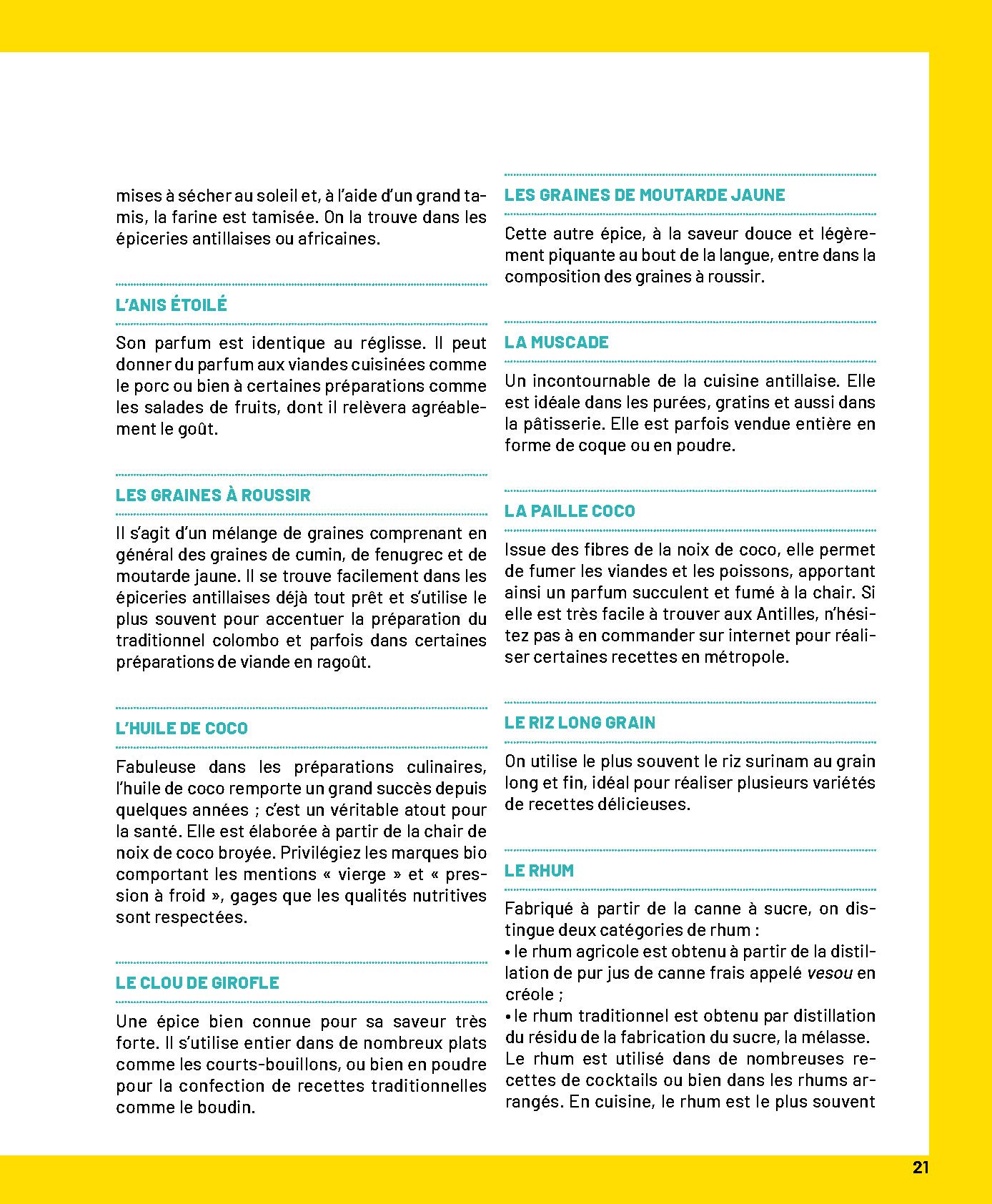 Goûts d'Antilles