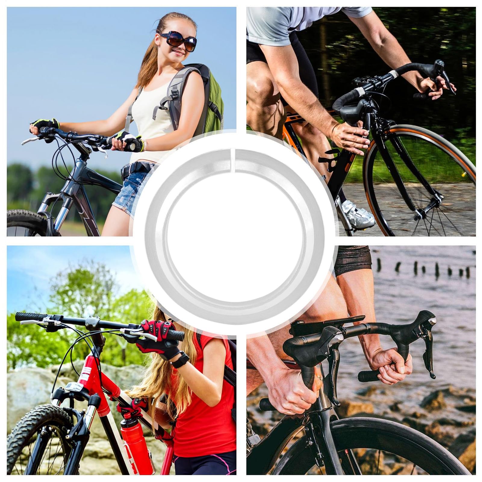 Arandelas De Dirección Para Horquilla - Arandelas De Horquilla - Arandela De Potencia Antidesgaste Para Trail Bicicleta Carretera Desplazamientos