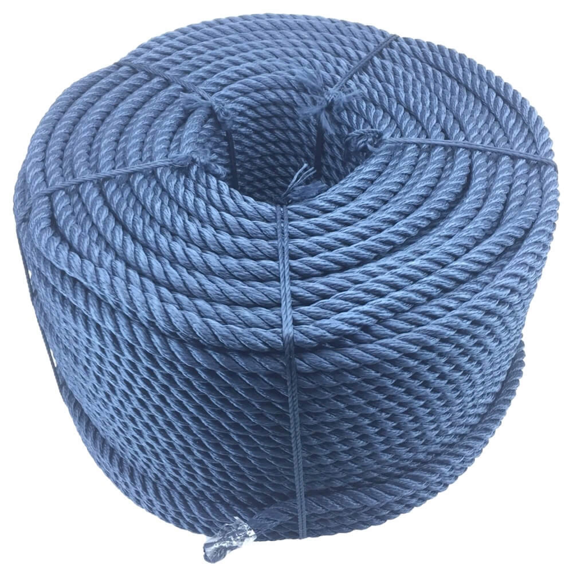 Ropeservices Uk Blue - 24Mm Synthetic Navy Decking Rope X 5M Decorative Garden Rope, Balustrade