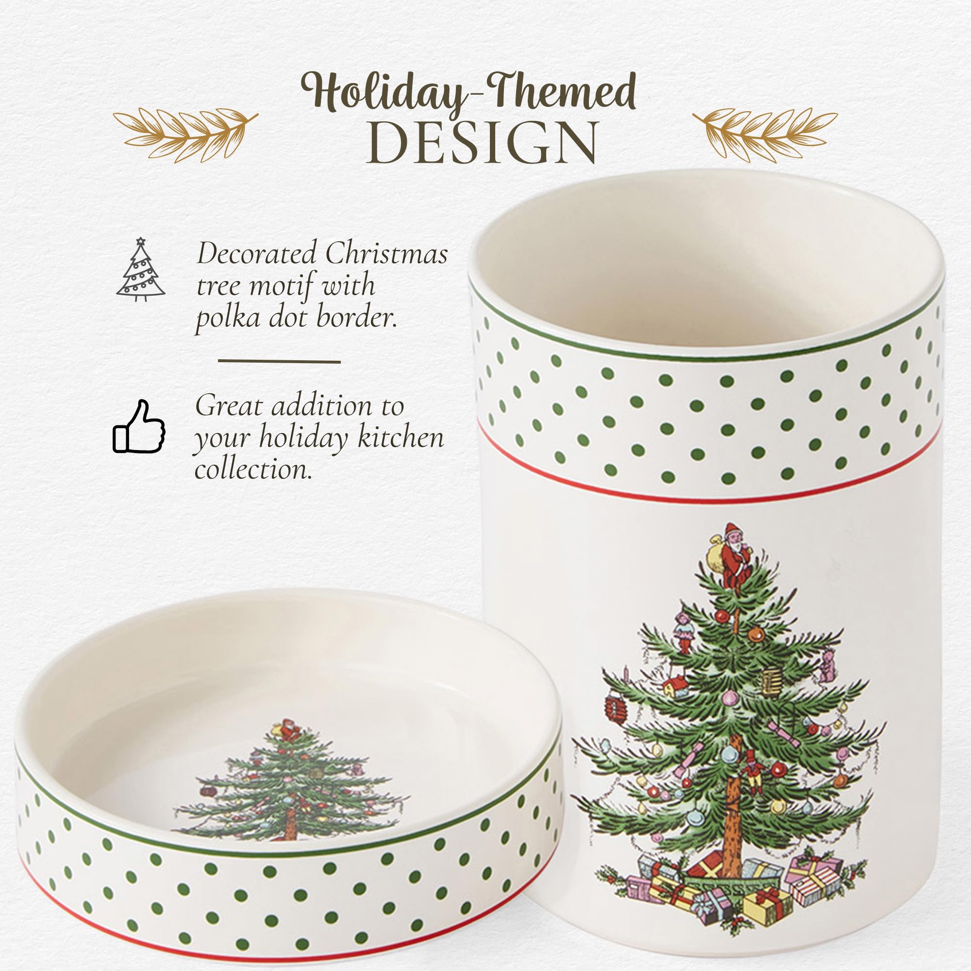 Amazon | Spode (スポード) クリスマスツリーワインチラー&コースター