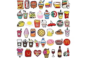 50 Packs Shoe Charms for Teens Girls