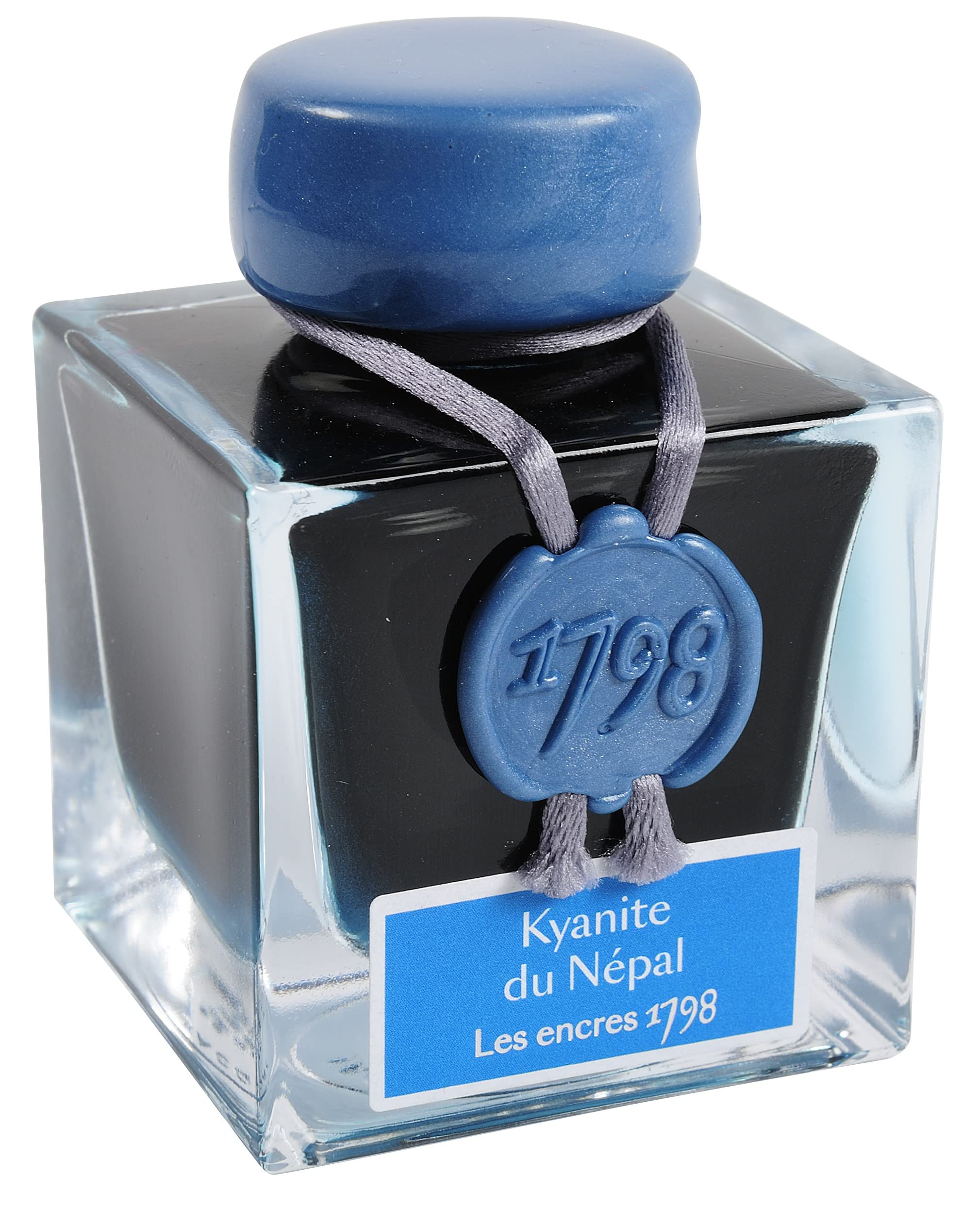 Inchiostro Herbin 1798 Argento - Blu Kyanite Del Nepal Per Penne Stilografiche