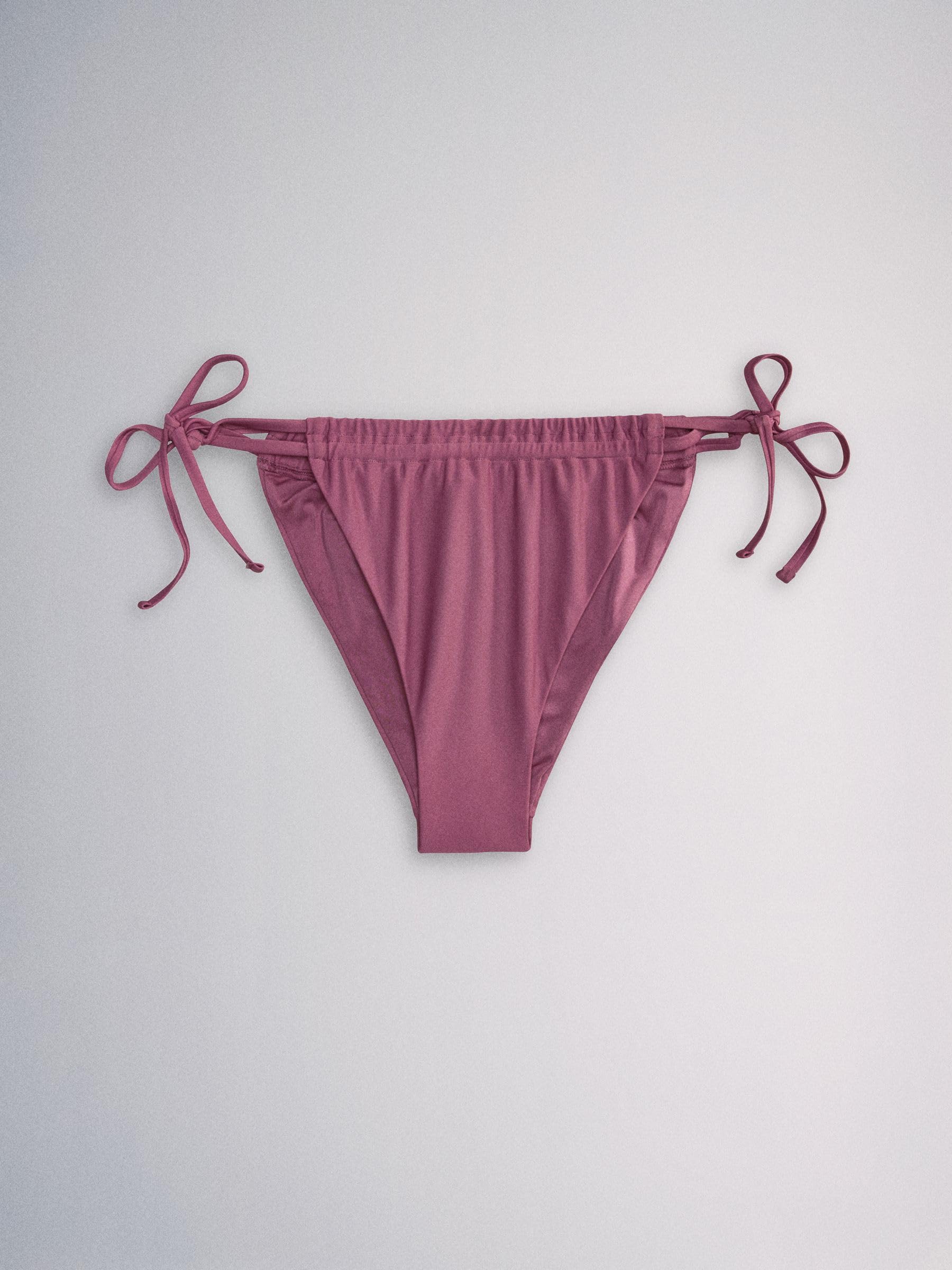 THE SET Femme Bas de Bikini échancré, Lot de 3 | Taille mi-haute