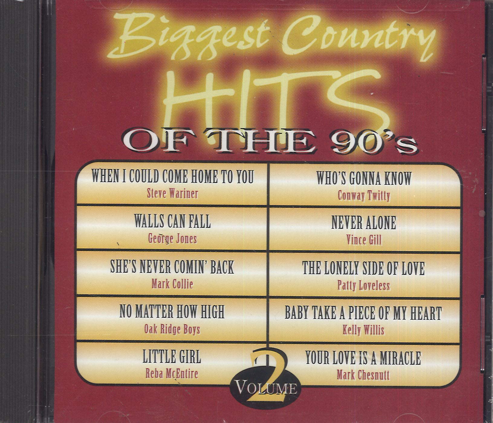 Amazon.com: Biggest Country Hits Of The 90s, Vol. 2