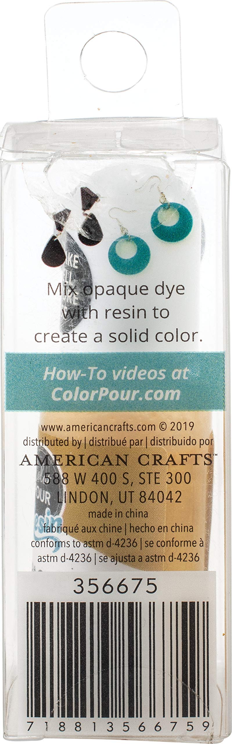 AMERICAN CRAFTS Color Pour DYE OPAQ, Opaque - Metallic Gold