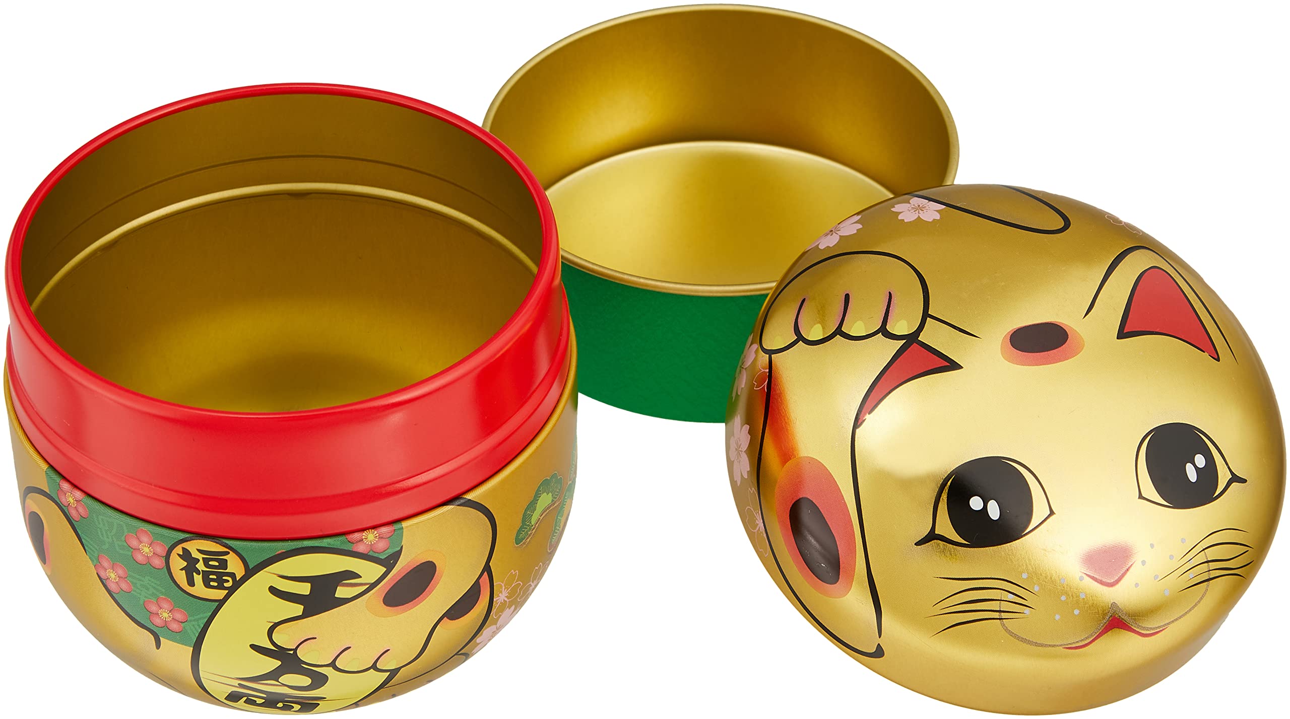 Amazon｜中島晴薫堂 香炉 鈴子缶 招き猫 金 1210-2102｜仏壇用香炉