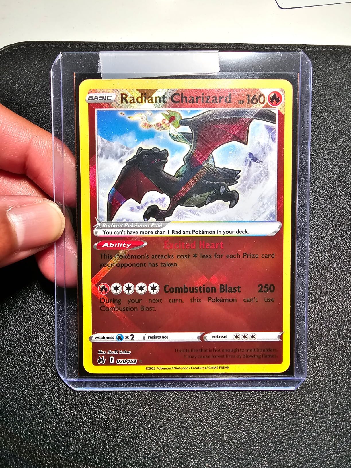 Pokemon - Radiant Charizard 020/159 - Crown Zenith - Martinique | Ubuy Pokemon - Radiant Charizard 020/159 - Crown Zenith - Martinique | Ubuy