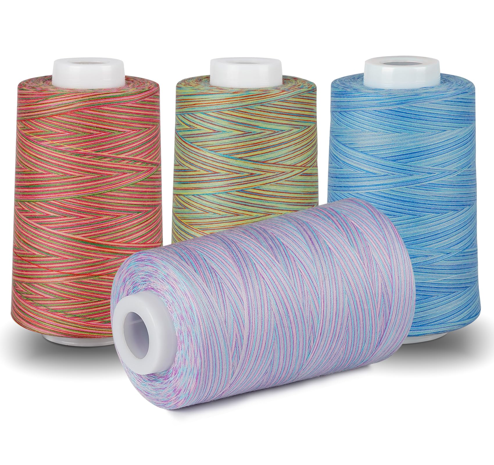 Fil à coudre polyester pour surjeteuse ilauke - Idéal pour créer et réparer vos vêtements