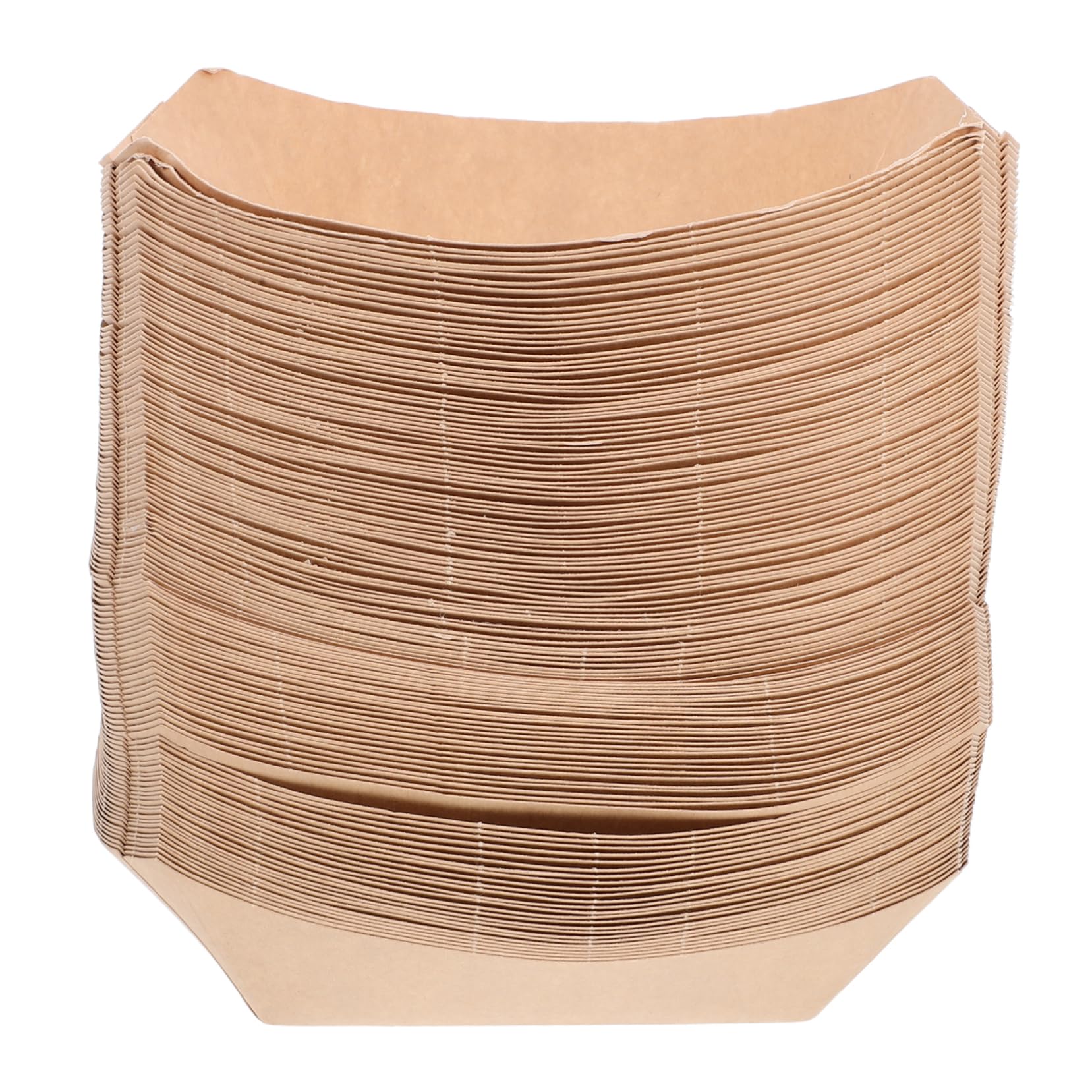 Alipis 125pcs Sushi Serving Boats Trays Platter Paper Food Boats Bulk Snack Holders Party Sushi Boat Plates for Appetizers Appetizer Plates Sushi Serving Tray Paper Khaki