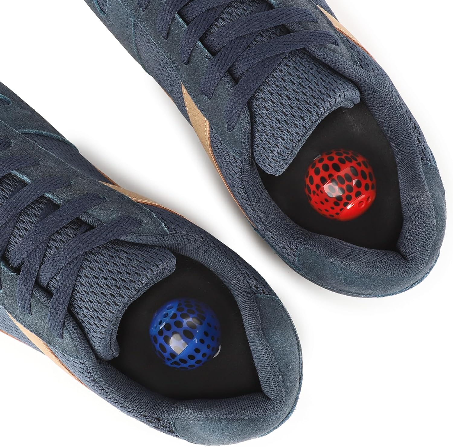 TIESTRA Shoe Deodorizer Balls (6 Pack) – Odor Eaters for Sneaker | Odor Eliminator Air Freshener for Closet, Locker, Gym Bag