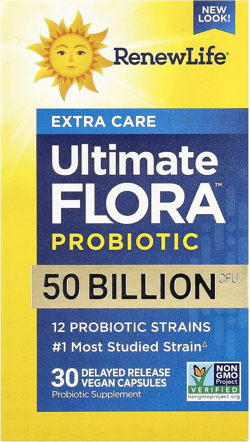 Renew Life Ultimate Flora Extra Care Probiotic 50 Billion 30ct