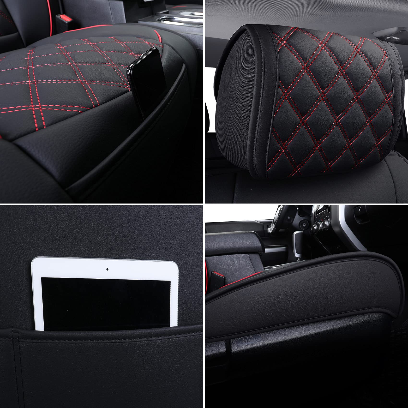 YIERTAI Truck Seat Covers for Toyota Tundra Custom Fit 20082023 2024