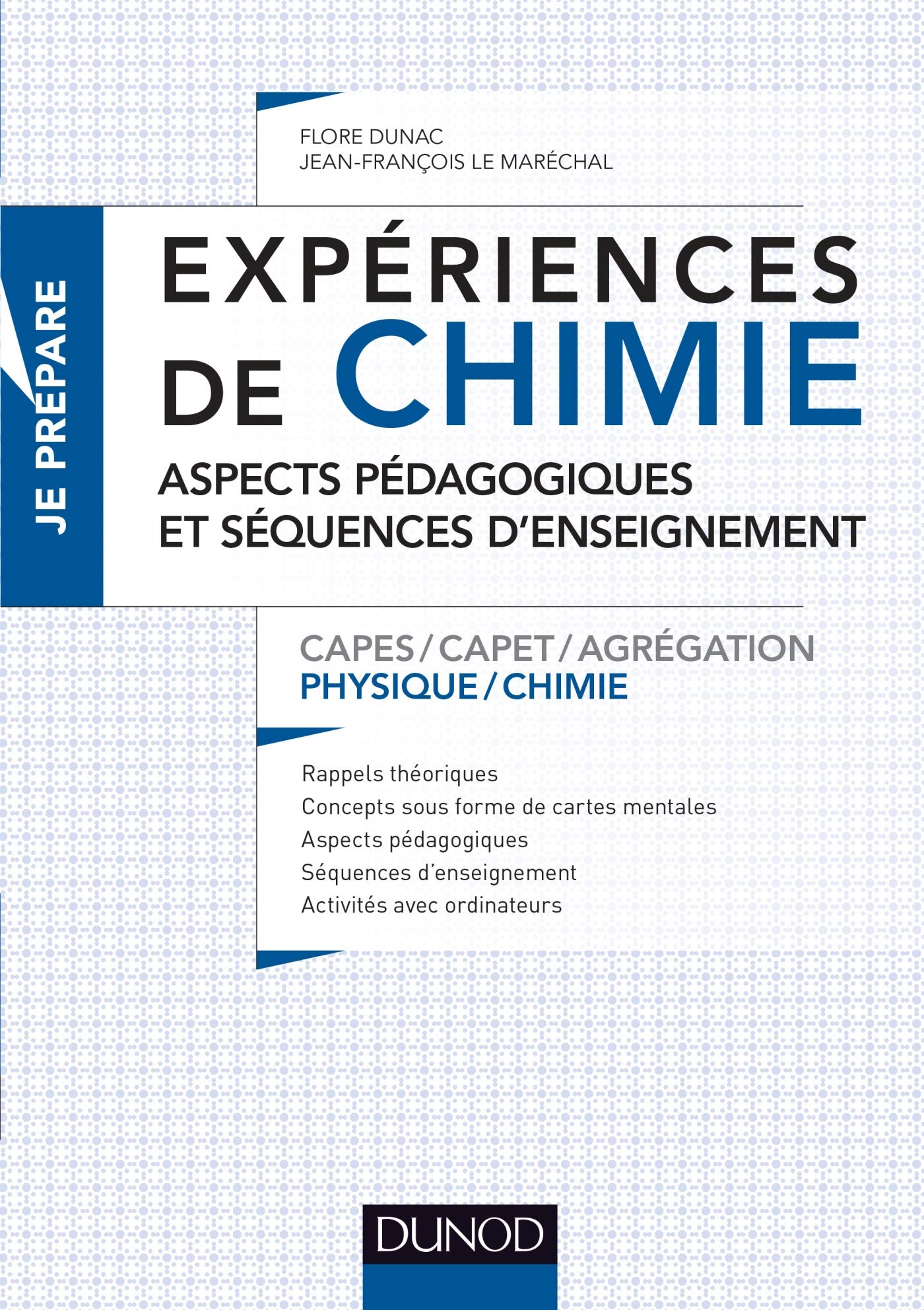 Expériences de chimie - Aspects pédagogiques et séquences d'enseignement - Capes/Agrégation: Capes/Agrégation de sciences physiques