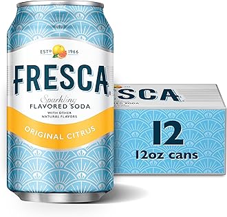 Fresca Citrus Soda, 12 Ounce (Pack of 12)