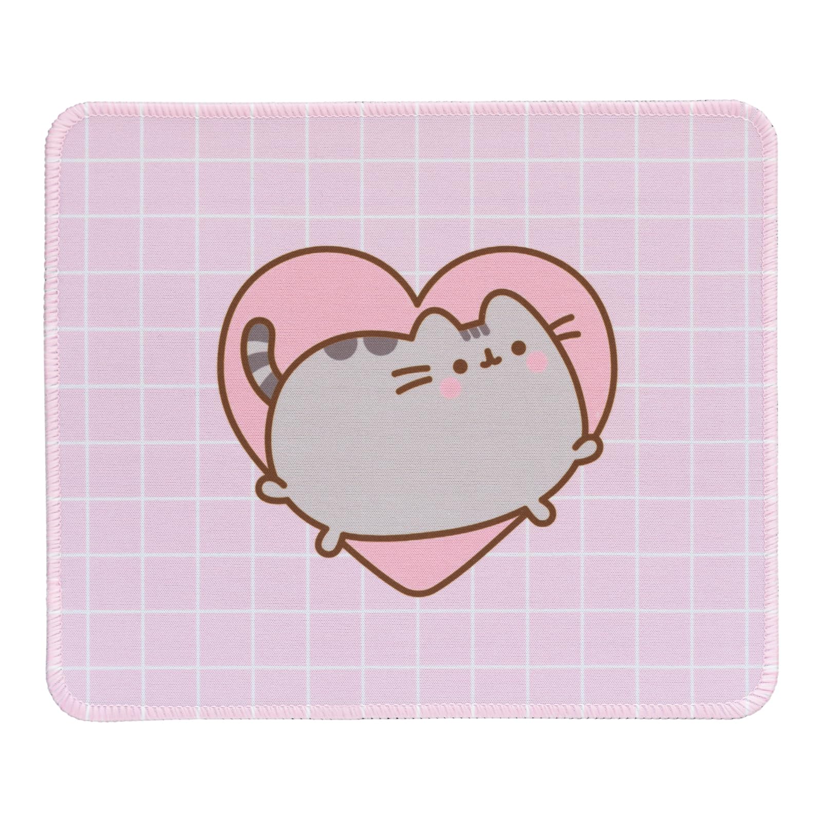 Grupo Erik Pink Mouse Pad Small - Pusheen Gifts for Cat Lovers | Gaming Mouse Mat Non-Slip Rubber, Mats for Desk | Cat Gifts for Women, Pink Gaming Accessories