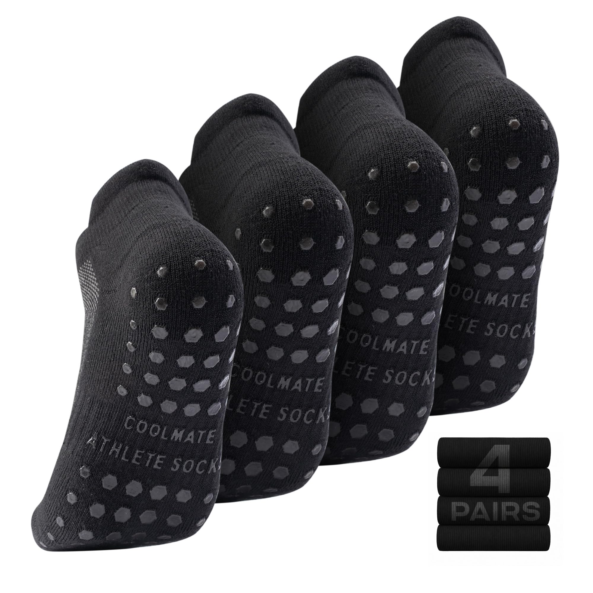COOLMATE Mens Grip Socks