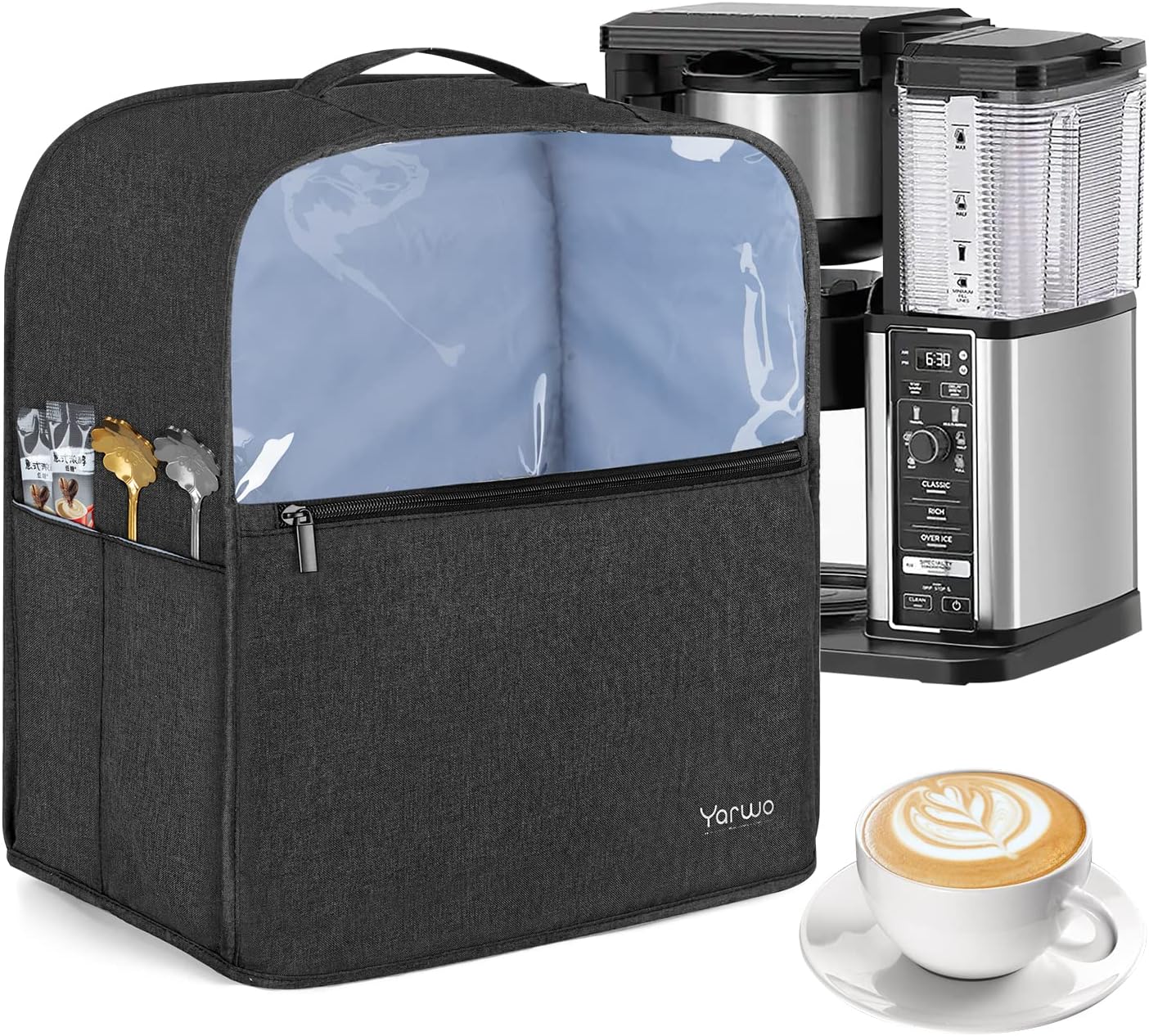 YARWO Coffee Maker Dust Cover Compatible for Ninja