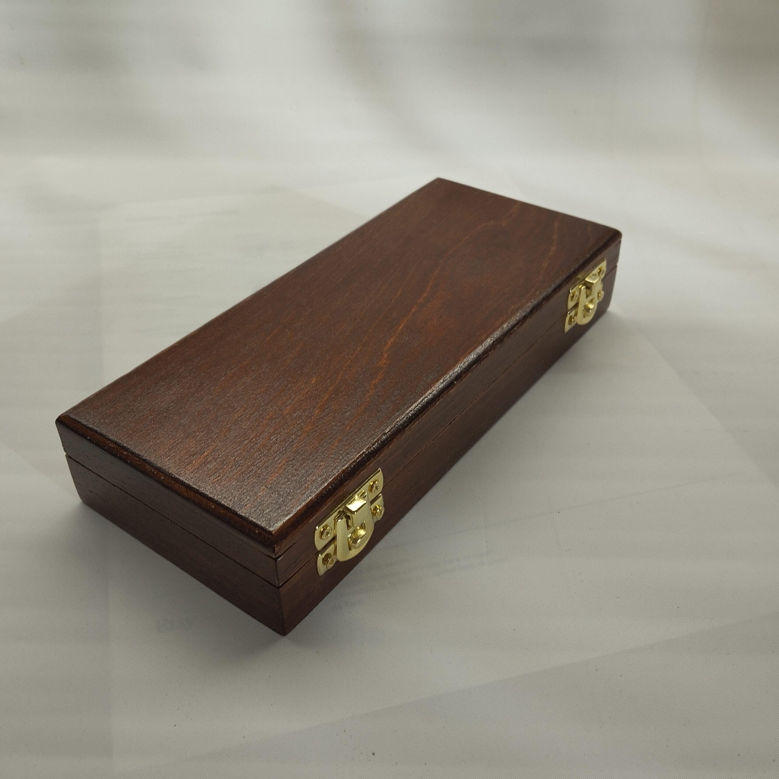 Caja para Monedas y medallas de Madera y Terciopelo 3 Compartimentos 50x50 mm Artesanal numismática Hecha a Mano Italia