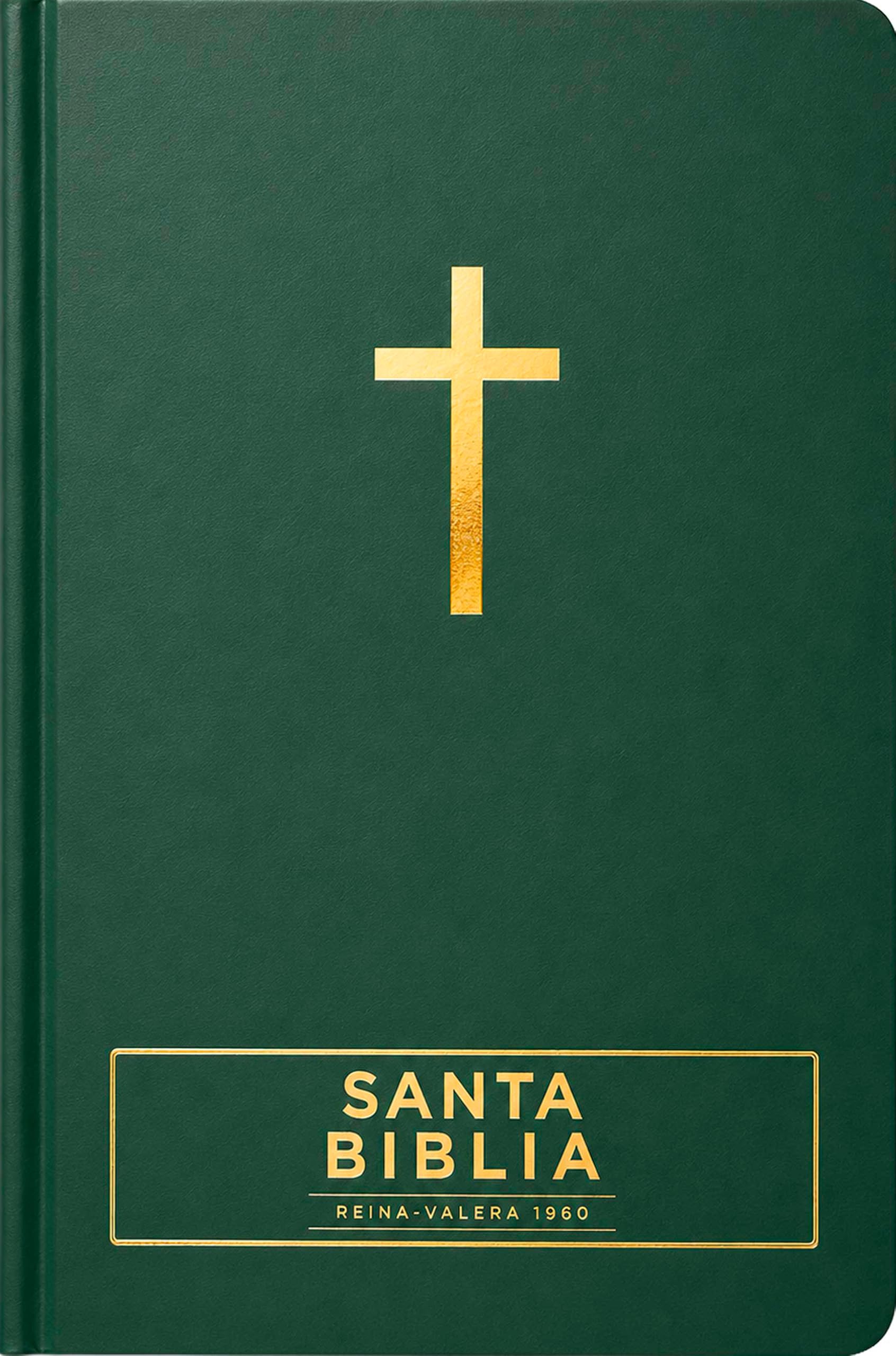 Santa Biblia Reina-Valera 1960 - Visual con mapas mentales (Tapa dura, Verde, Letra Roja)