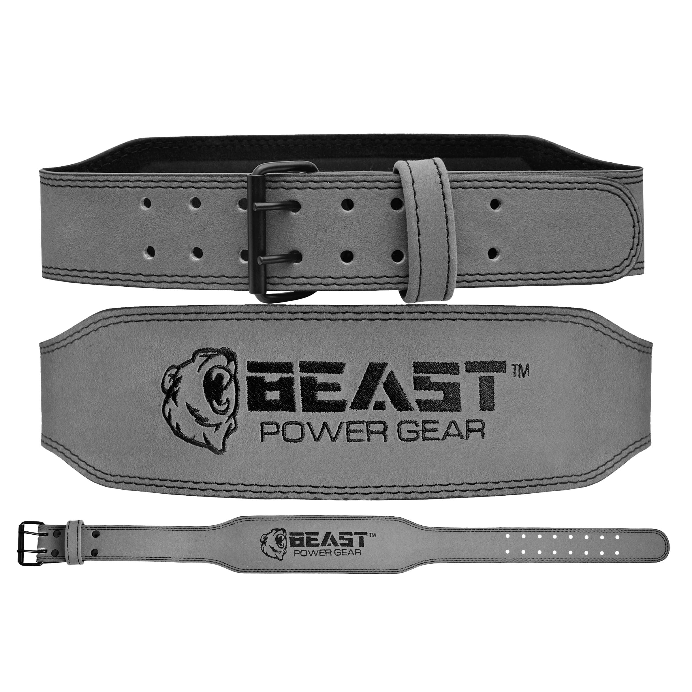 Beast Power Gear Leather Lifting Belt