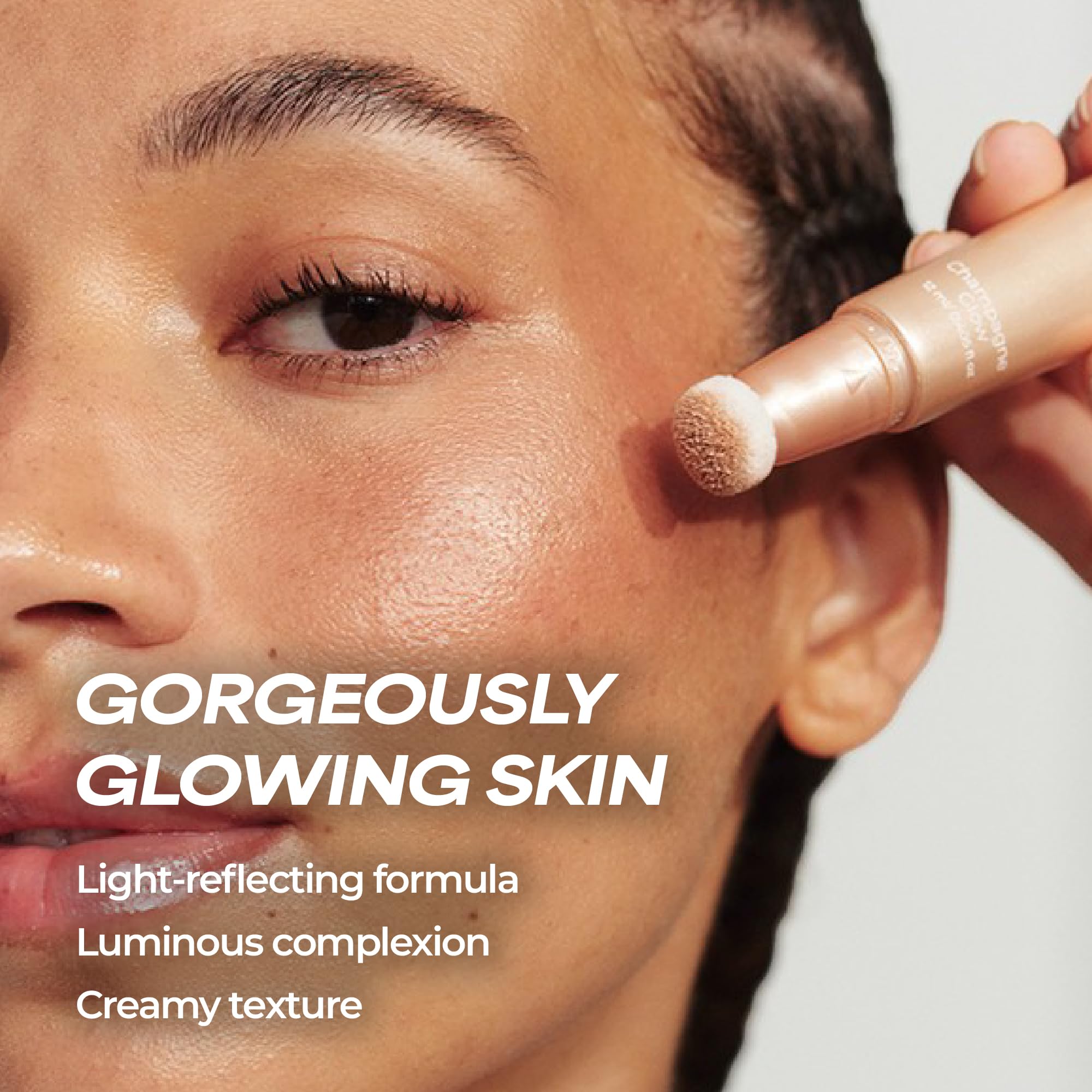 MCoBeauty, Highlight and Glow Beauty Wand, Buildable Liquid Highlighter, Radiant Pink Shade - Image 3