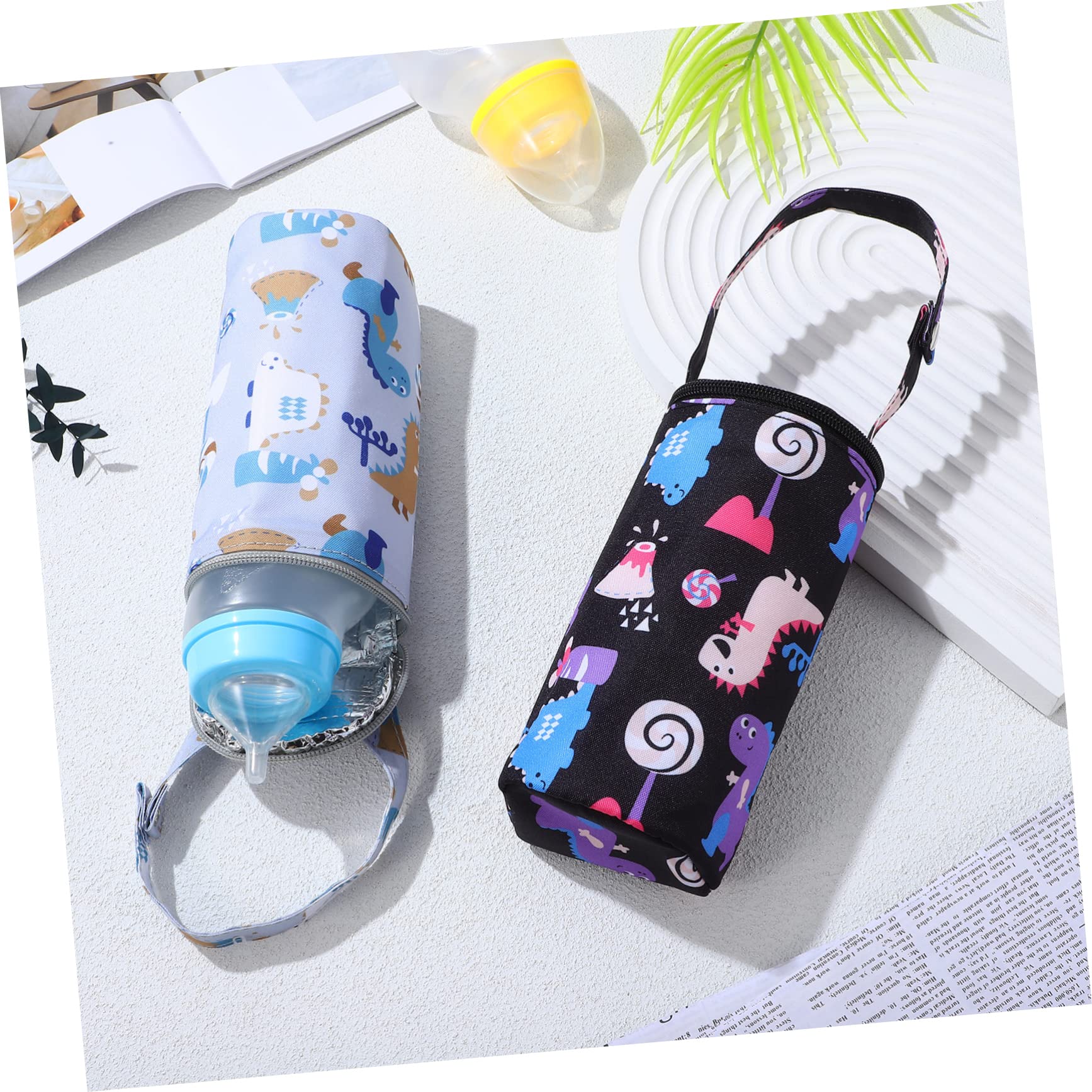 6 Piezas Bolsa termica biberon Bolsas para Botellas de Leche alimentador matraz Beber Neceser Termico biberones Bolsa de Transporte para biberón Bolso para biberón de Leche