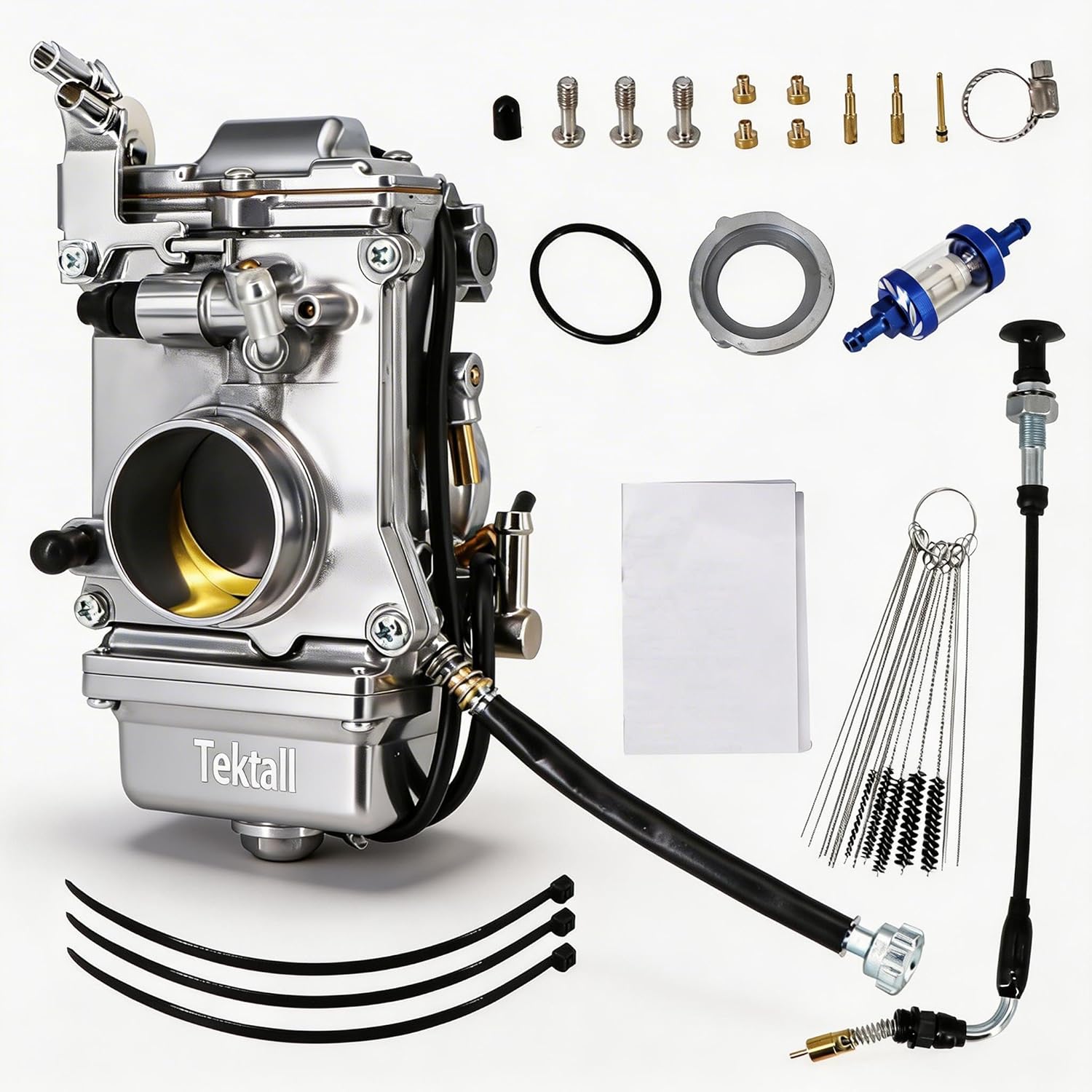 Carburetor Replace For Mikuni HSR42mm HSR TM42-6 42mm Fits for Harley Evo Evolution Twin Cam Motorcycle with Choke Cable