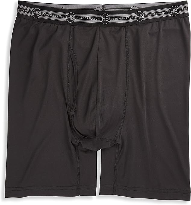 Harbor Bay by DXL Men's Big and Tall Performance Solid Boxer Brief