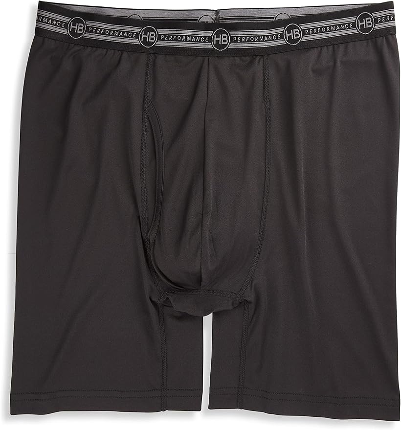 Harbor Bay by DXL Men's Big and Tall Performance Solid Boxer Brief