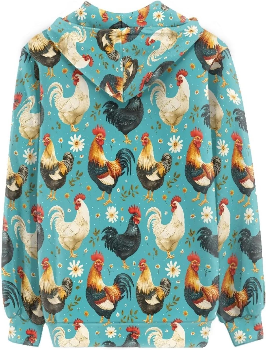 Womens Zip Up Hoodies Long Sleeve Hoodie Sweatshirt Y2K Hooded Jacket 2024 Trendy Fall Winter Clothes Size XS-4XL - Image 3