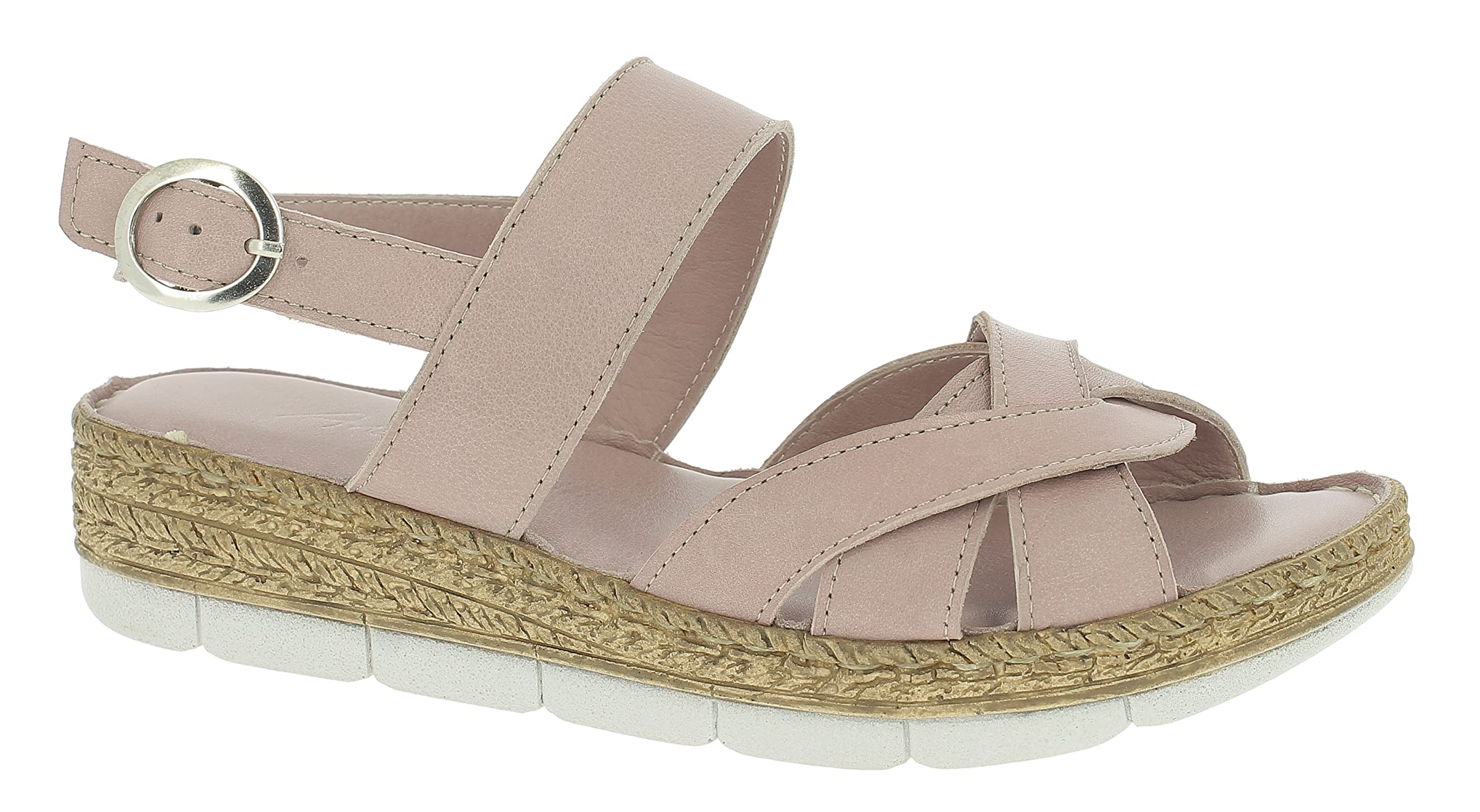 Andrea Conti Women's Sandals with Heel, Mauve, 40 EU, mauve, 8 UK