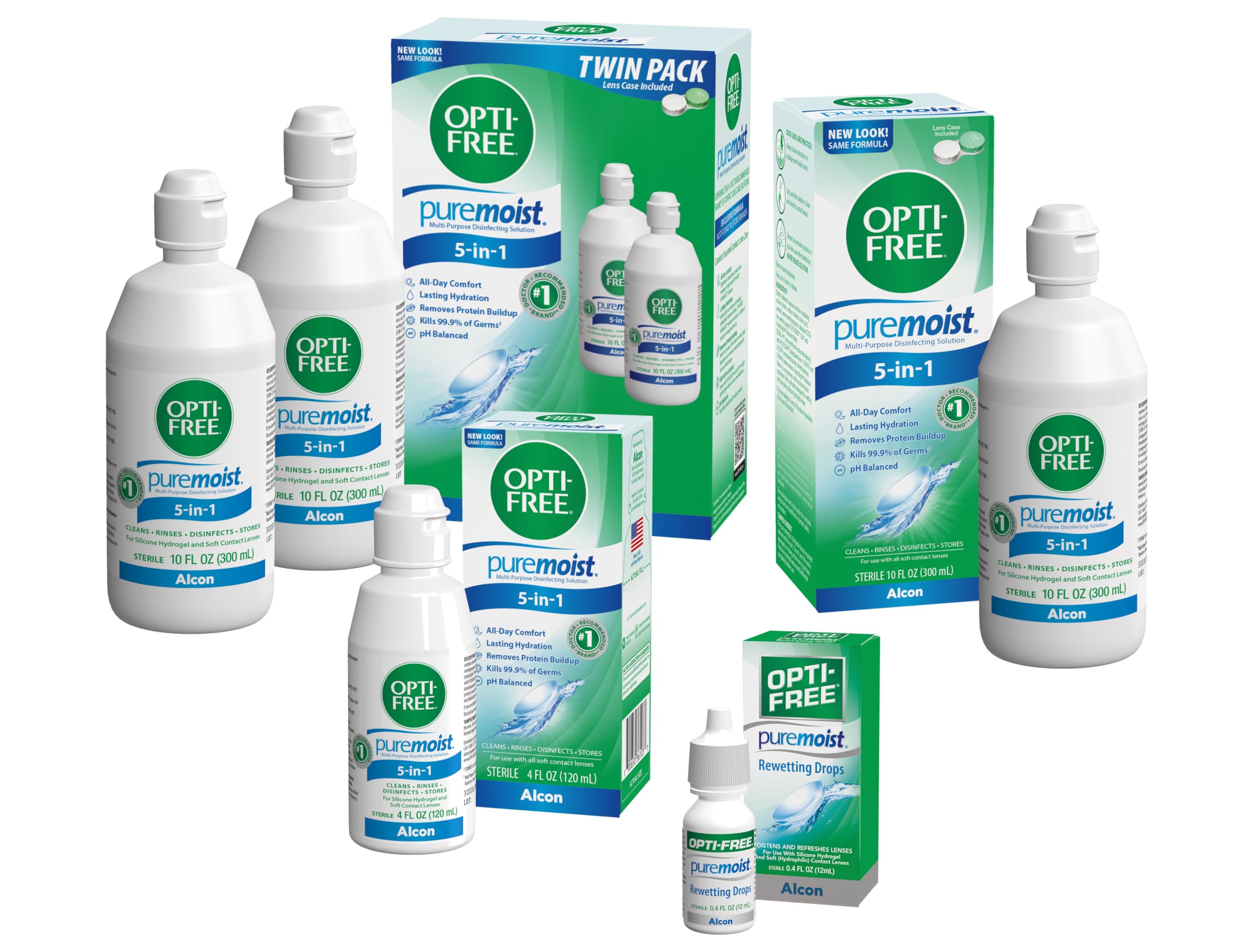Amazon.com: Optifree Puremoist Contact Lens Solution and Opti-Free
