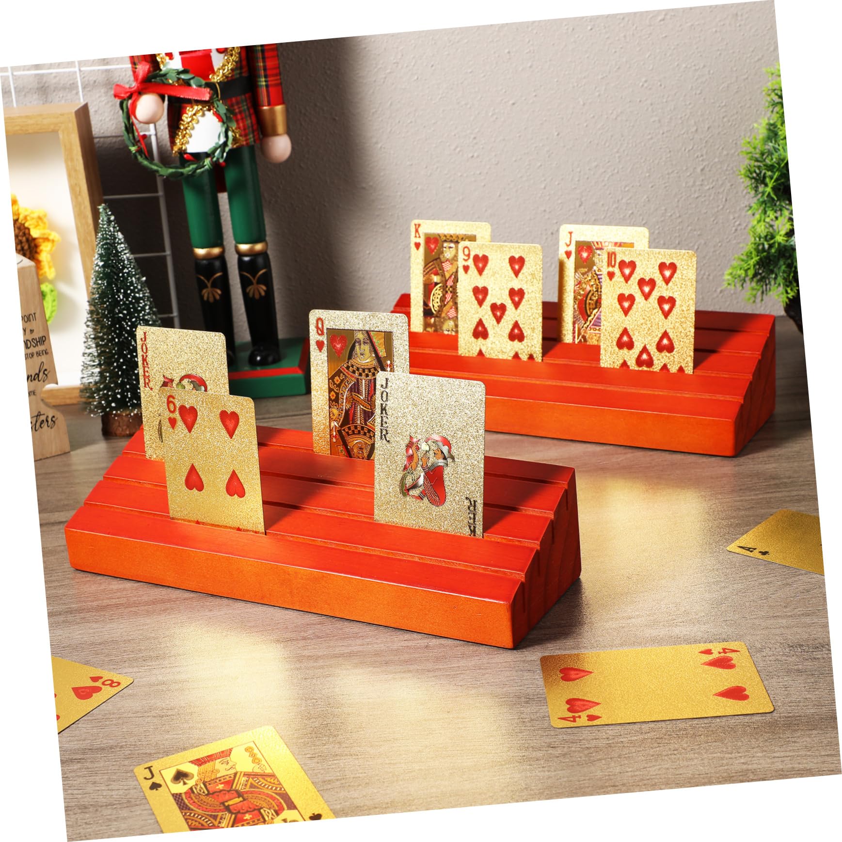 Alasum 4piezas Soporte De Madera Soporte De De Mesa para y Actividades Sociales