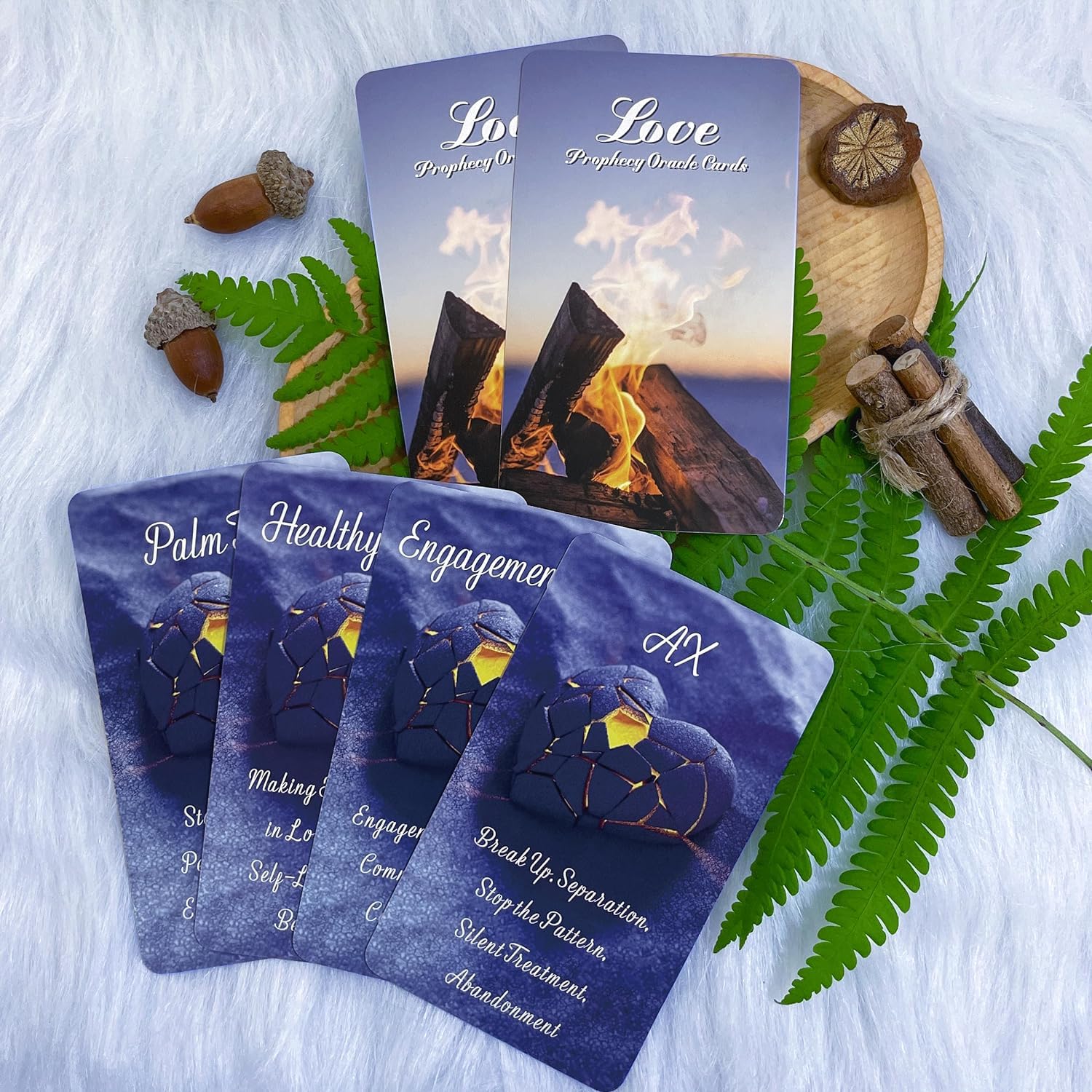 Amazon.co.jp: GZSYXHJYXGS ブルーロマンスラブオラクルカード