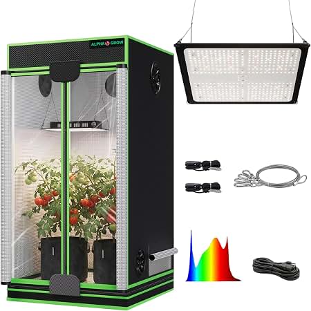 led grow light for 2x2 tent Amazon.com: Kit, 24x24x48 Indoor Grow Tent with 100W Full Spectrum Grow Light, 1680D Reflective Mylar Hydroponic Grow Tent, AG1000 Dimmable Indoor Growing System Herbs, Vegetables and Plants Farbe:blau-lila gemustert Frame Tents – Southern Emaille Camping Tasse Upgraded i