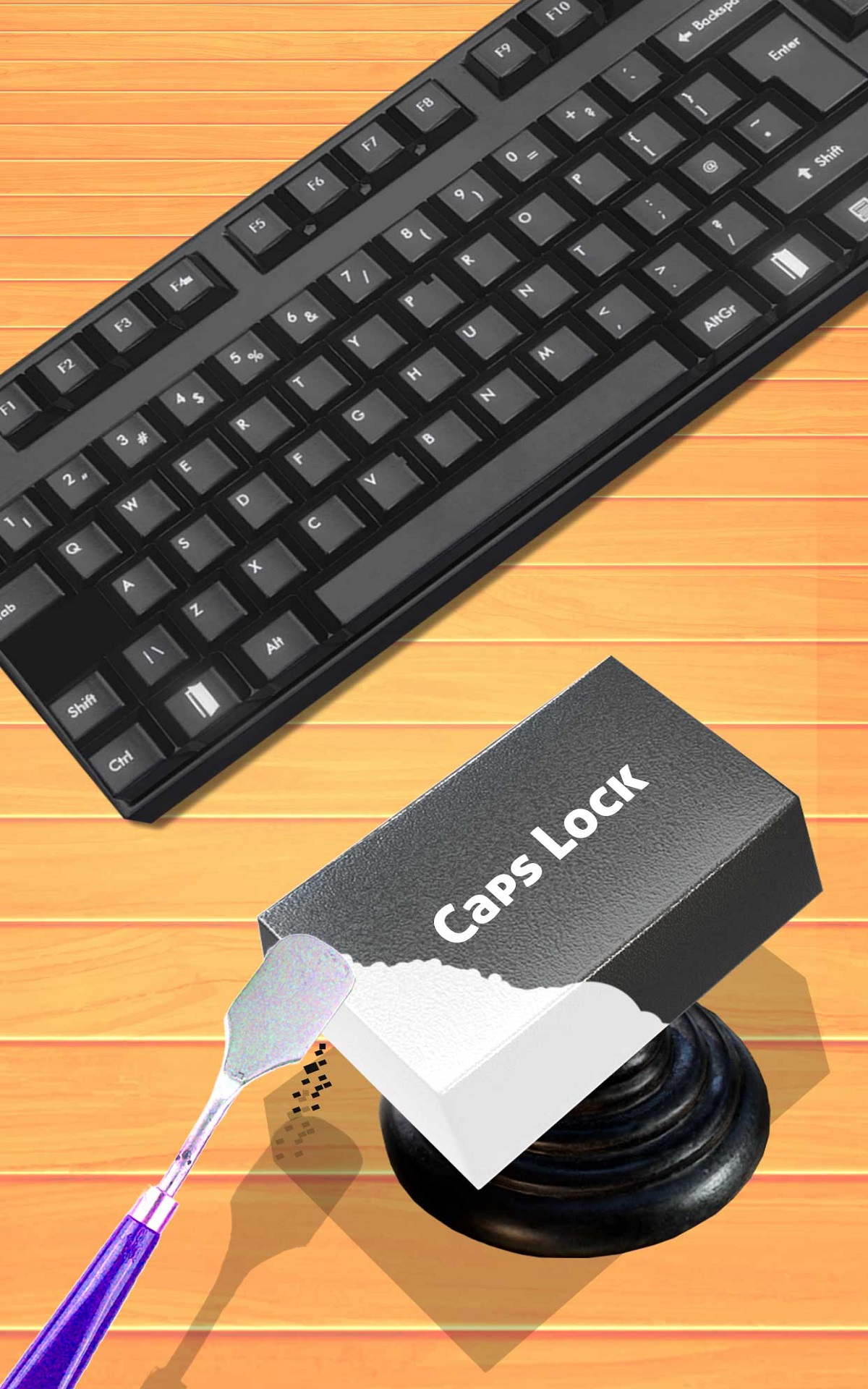 Keyboard DIY Theme Art Games Tie dye keycaps with amazing colors