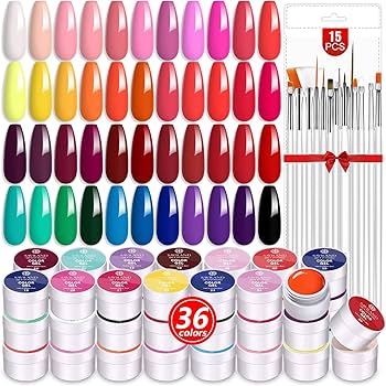 Amazon | Saviland 36色 ジェルペネイルキット 春夏 カラージェル Amazon | Saviland 36色 ジェルペネイルキット 春夏 カラージェル