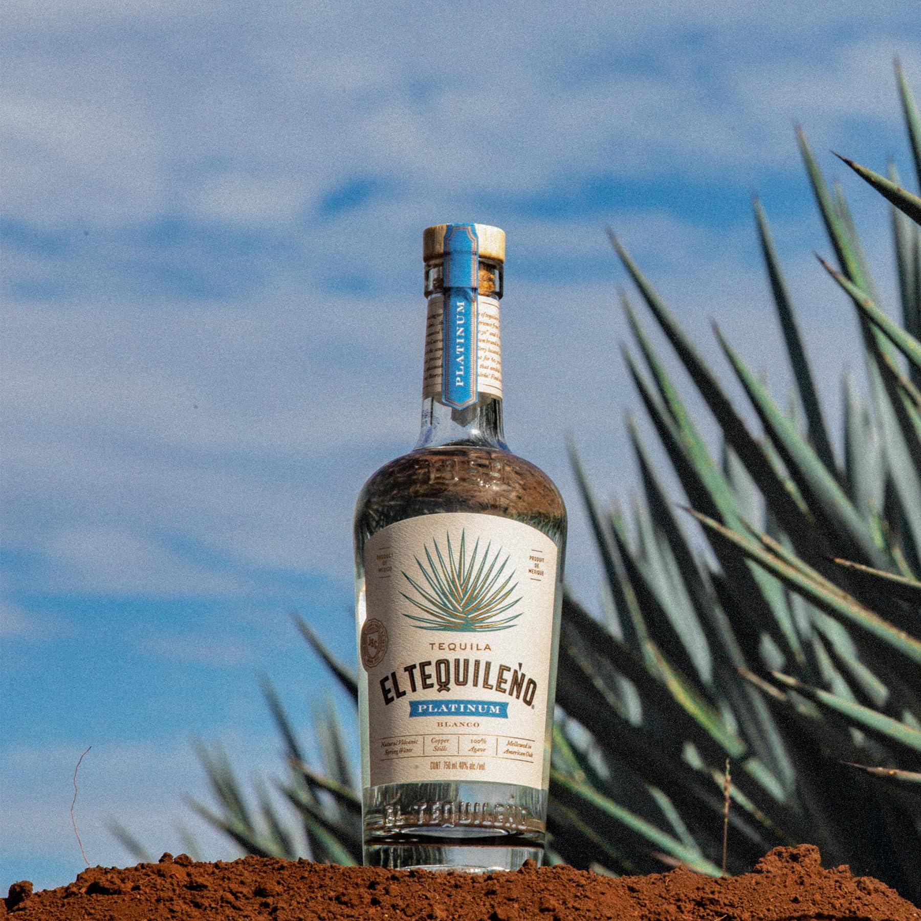El Tequileno Tequila Platinum Blanco 70 cl