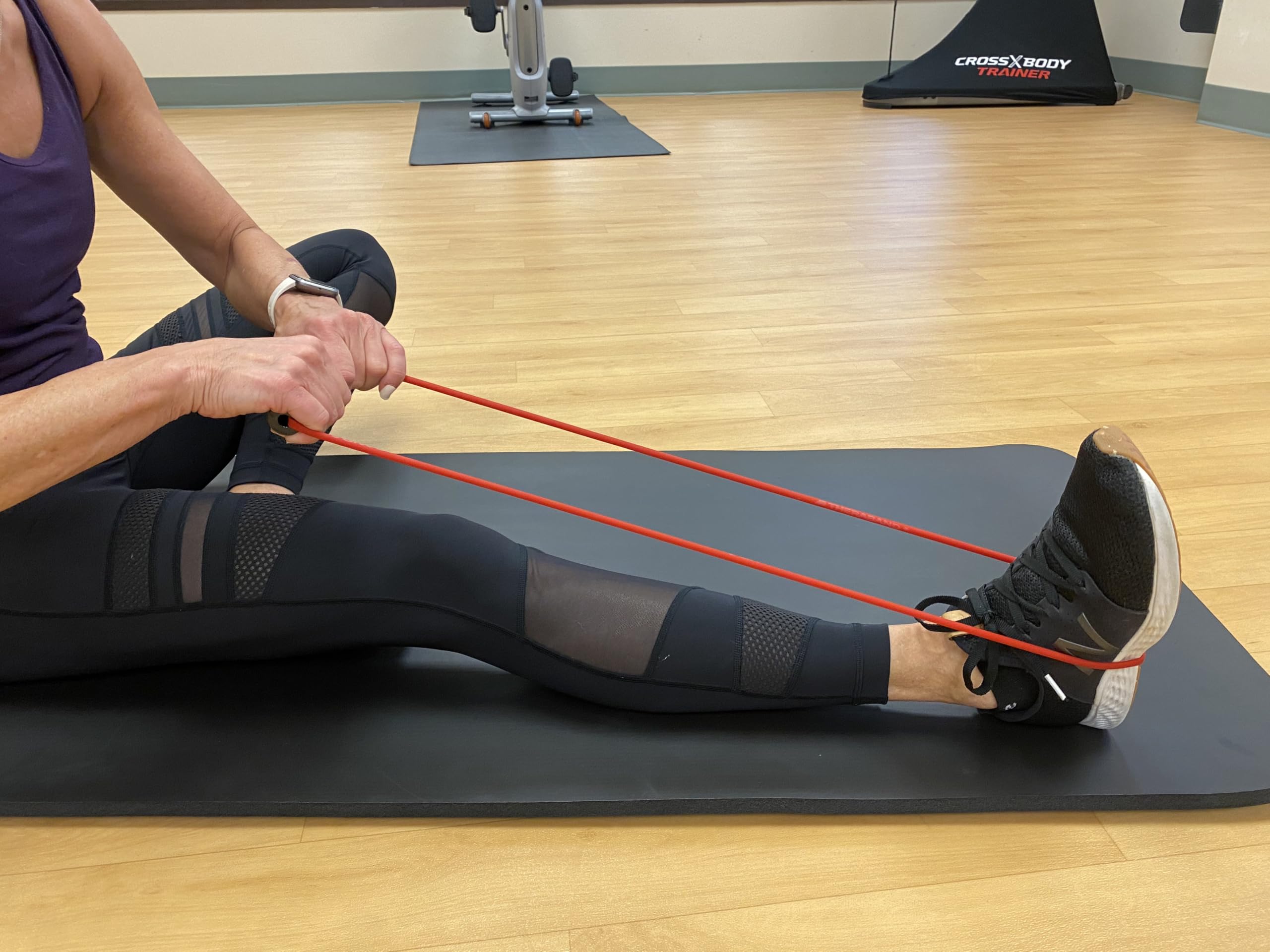 Exerband Triple Loop Exercise Starter Kit, 3 Unilateral Loop Tubes, 1 Web Anchor Strap with Metal Hook, and 1 Instruction Sheet - Portable Resistance Training Kit - Designed to Fit Any Standard Door