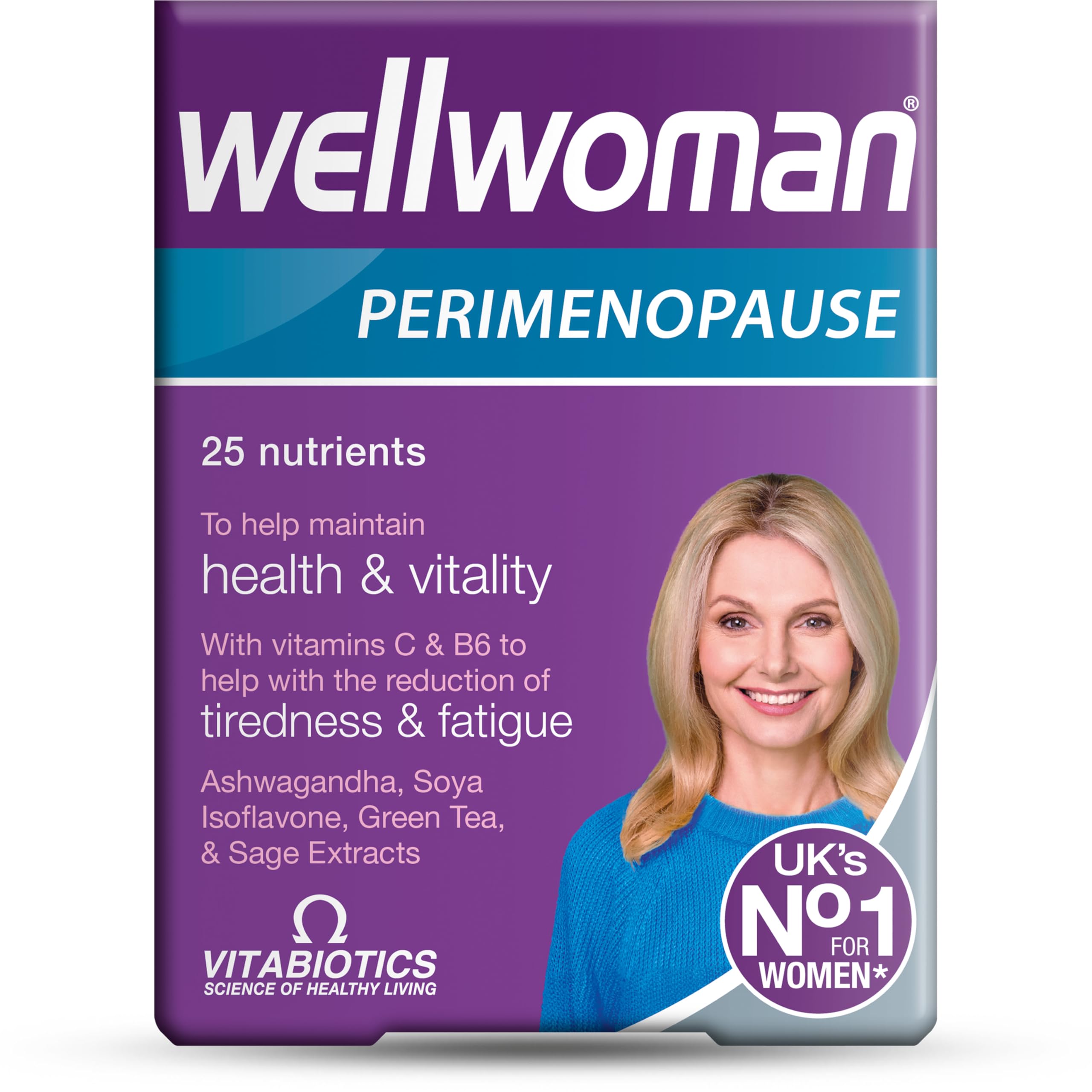 WELLWOMAN PERIMENOPAUSE to Help Maintain Health & Vitality 30 Tablets