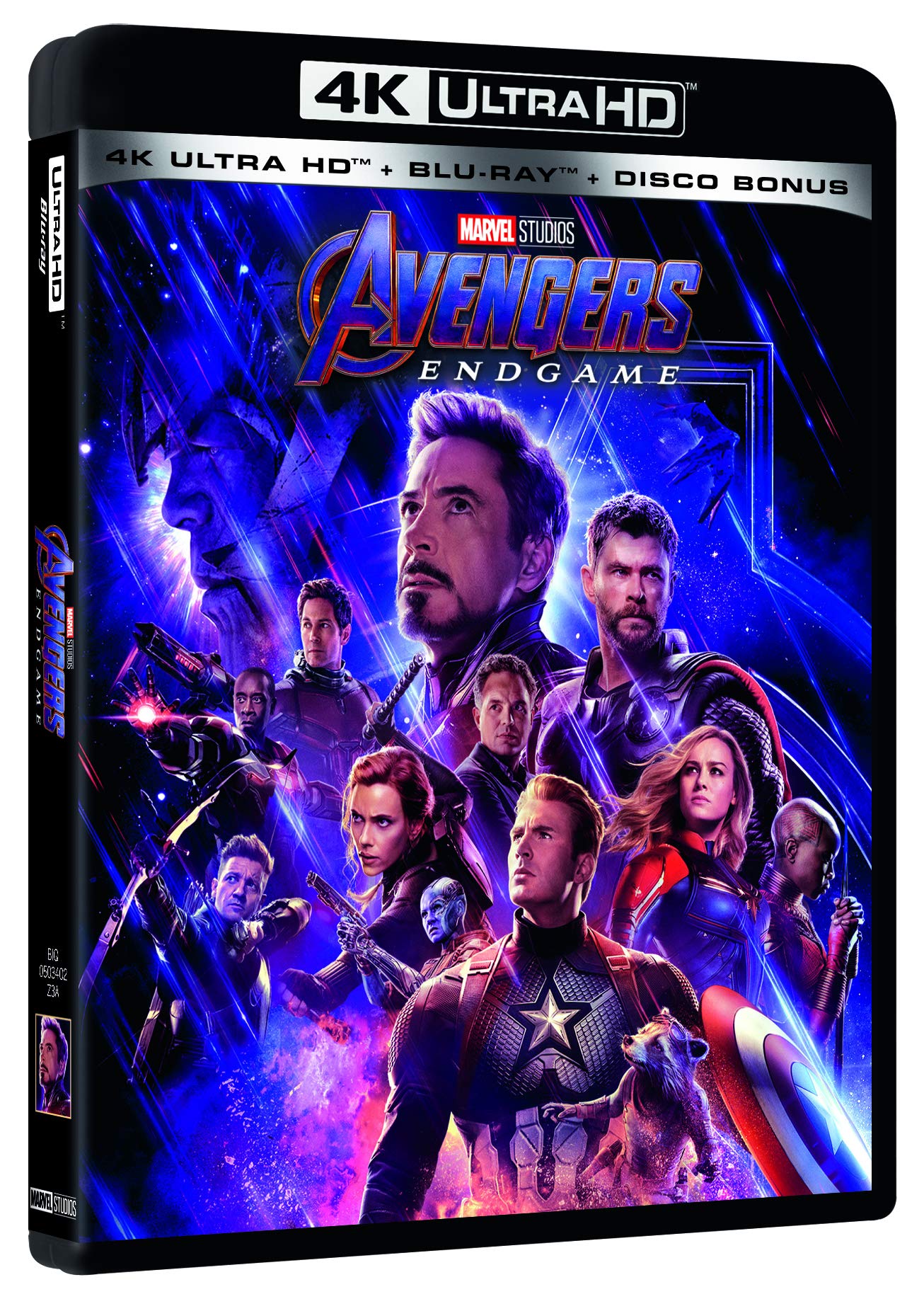 Marvel Avengers endgame 4K Ultra-HD (3 Blu-Ray)