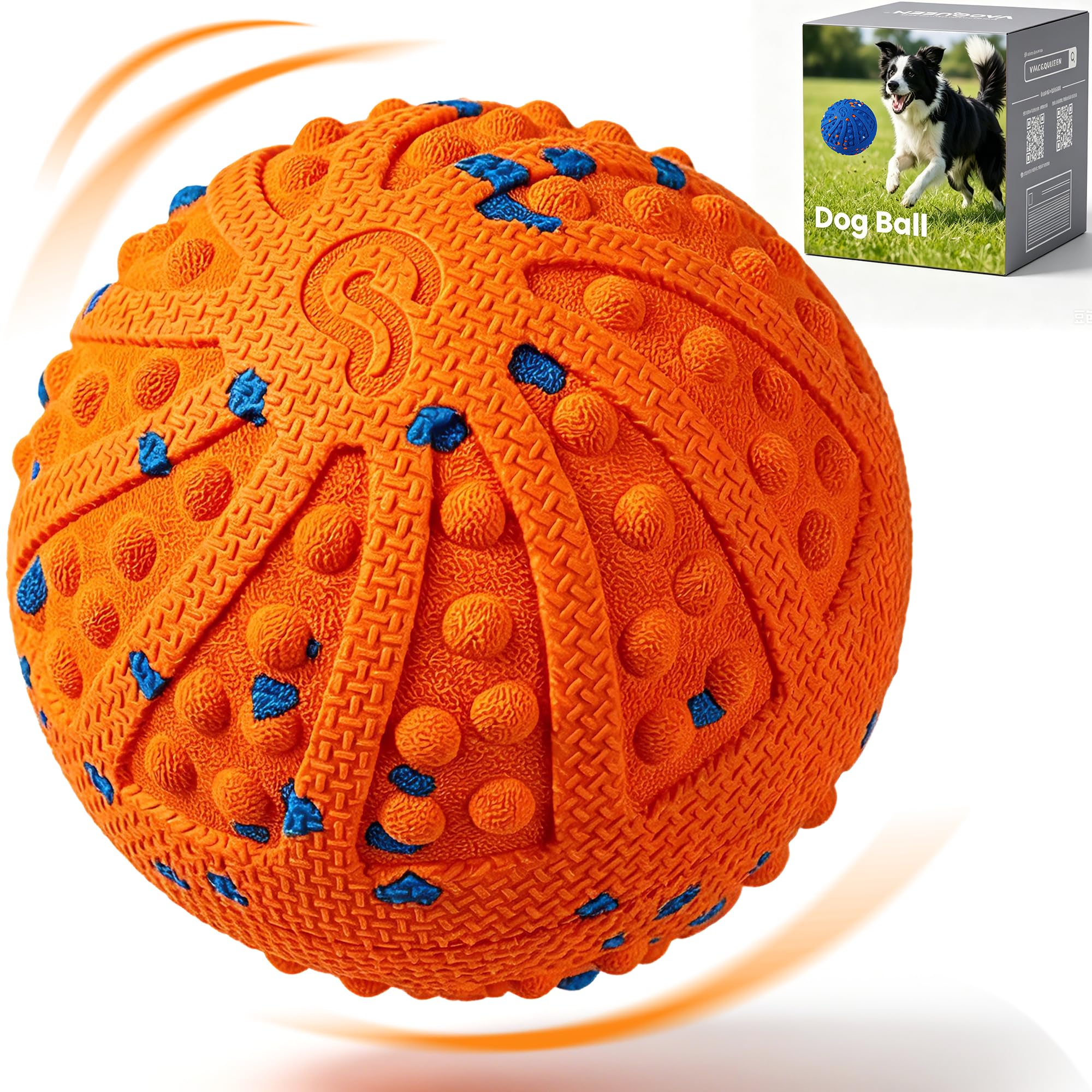 Juguetes interactivos para perros con protuberancias amigables con los dientes, 3 modos, material ETPU | Bolas interactivas automáticas recargables para perros medianos y grandes para mantenerlos ocupados