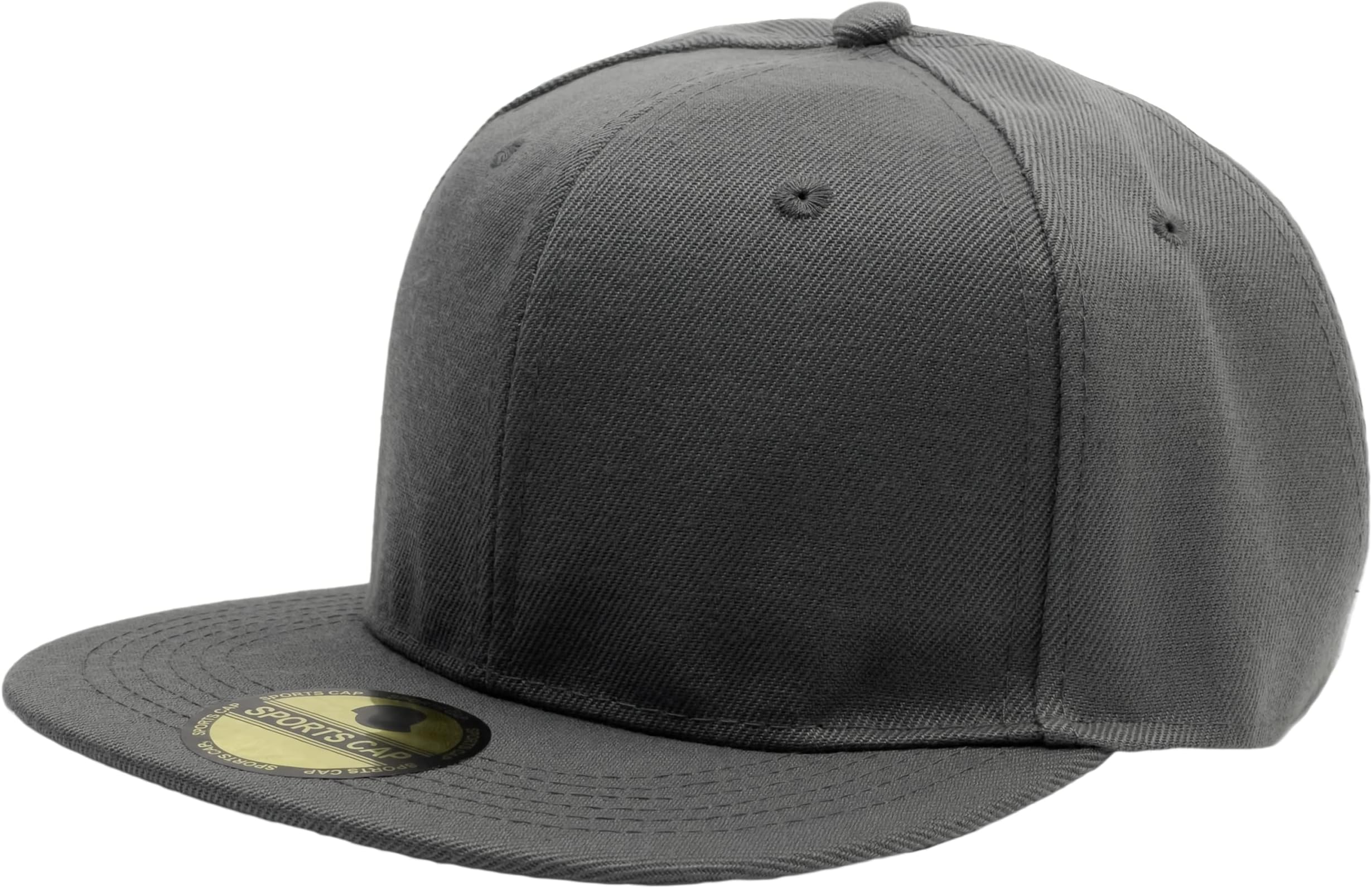 Utmost Classic Snapback Baseball Cap Hat Hip Hop Style Flat Bill Visor Blank Solid Color Camouflage Adjustable Size