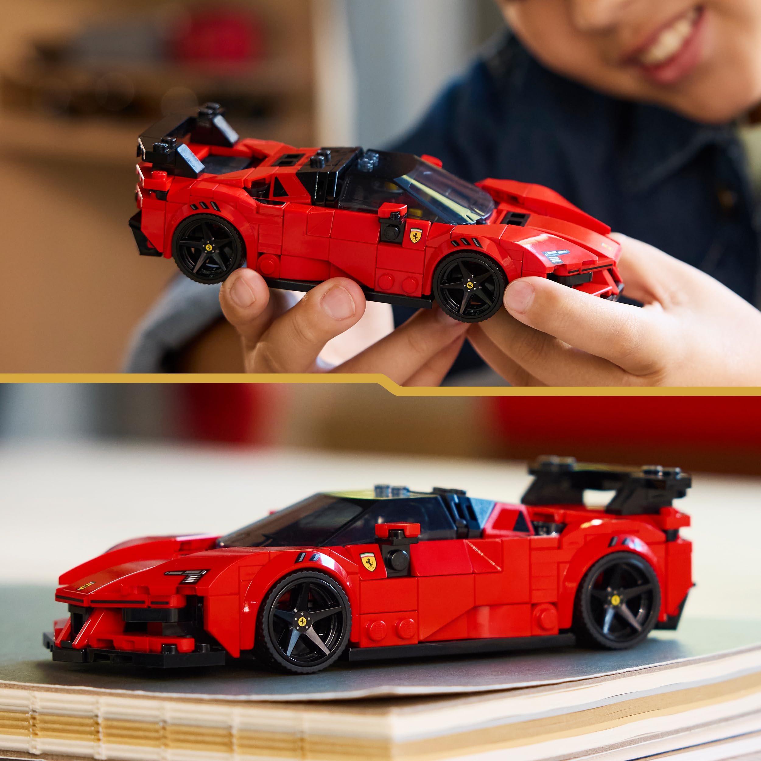 LEGO Speed Champions Ferrari SF90 XX Stradale Sports Car - Model Car and Building Set - 77254 — Amazon image 6