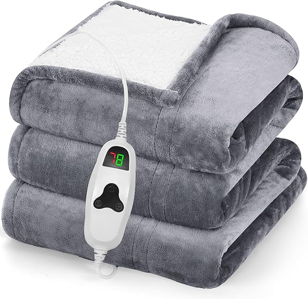 greenoak Heated Blanket 50x60 Electric 1