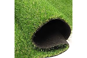 Artificial Turf Grass Indoor Outdoor | Realistic Synthetic Fake Grass for Patio Landscape Backyard