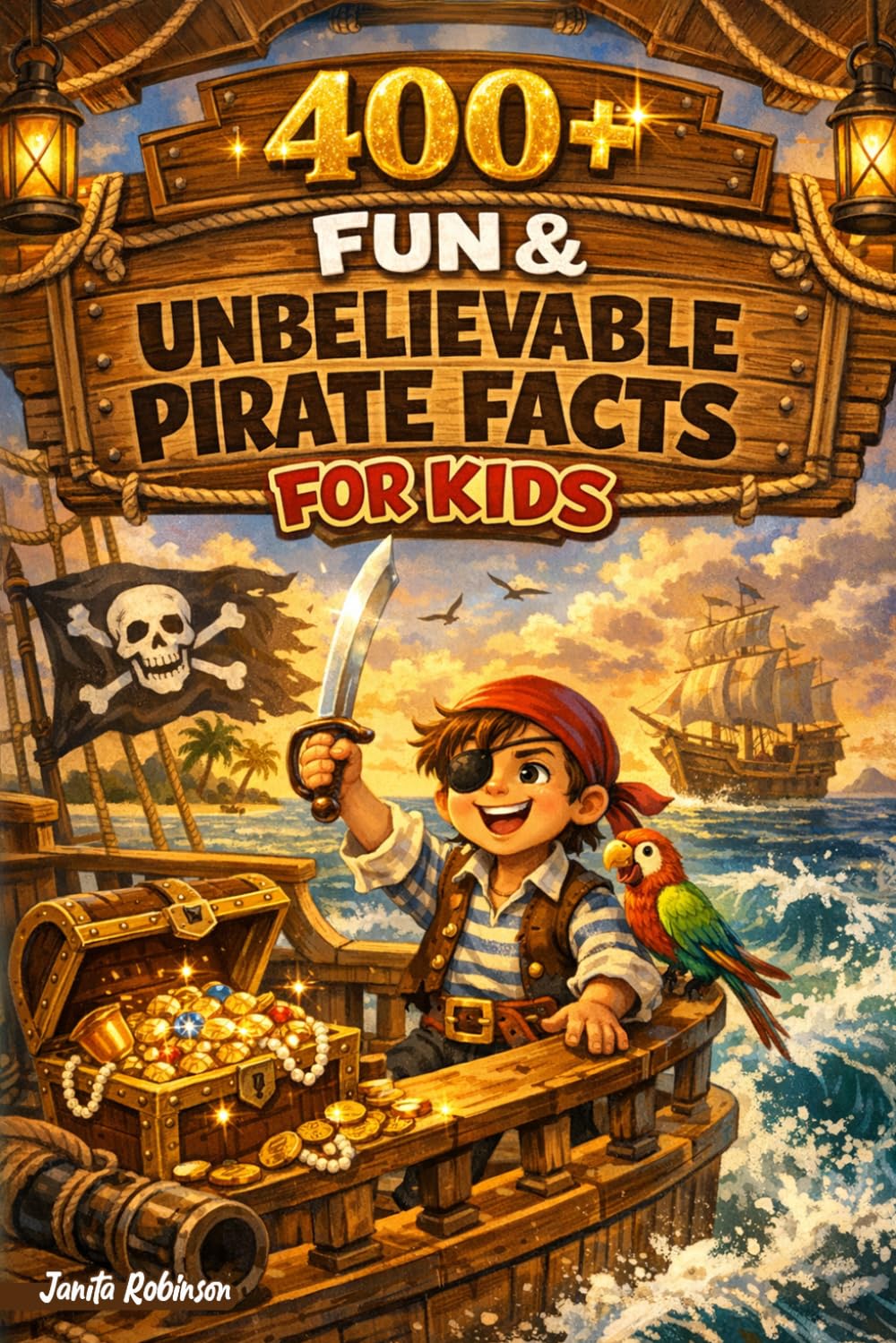 400+ Fun & Unbelievable Pirate Facts for Kids: Sail into Hidden Treasure, Famous Pirates & Epic Sea Battles (Perfect for Young Adventure Fans)
